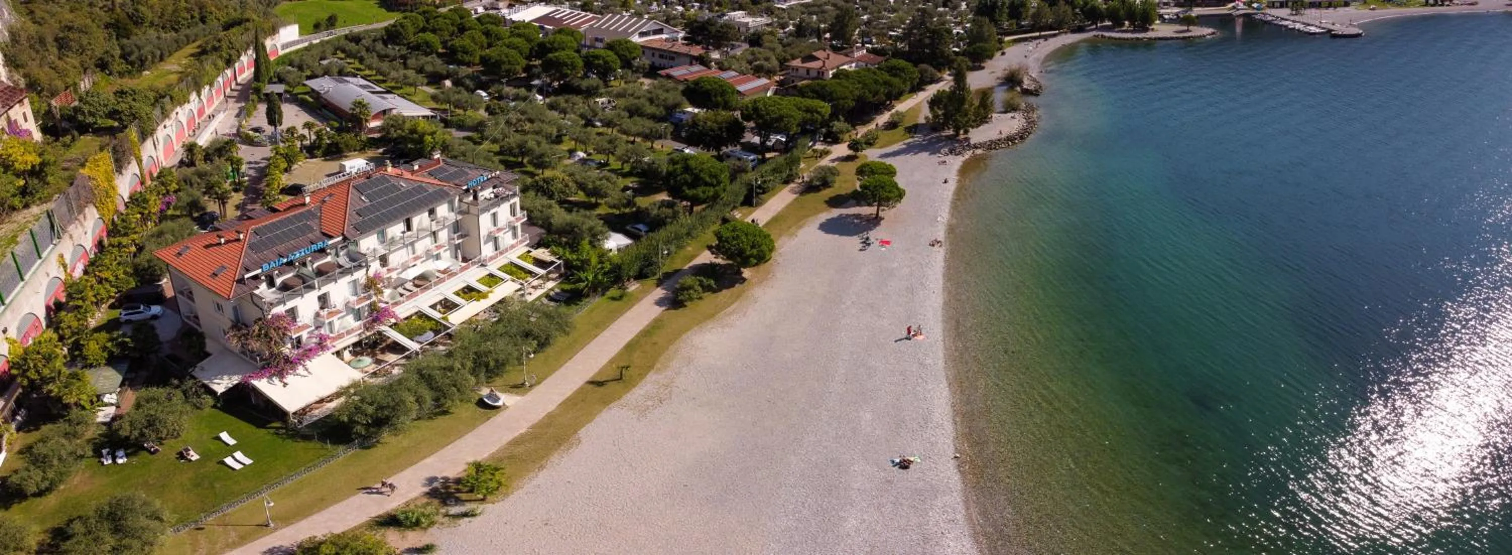 Bird's eye view in Hotel Baia Azzurra - Lake Front