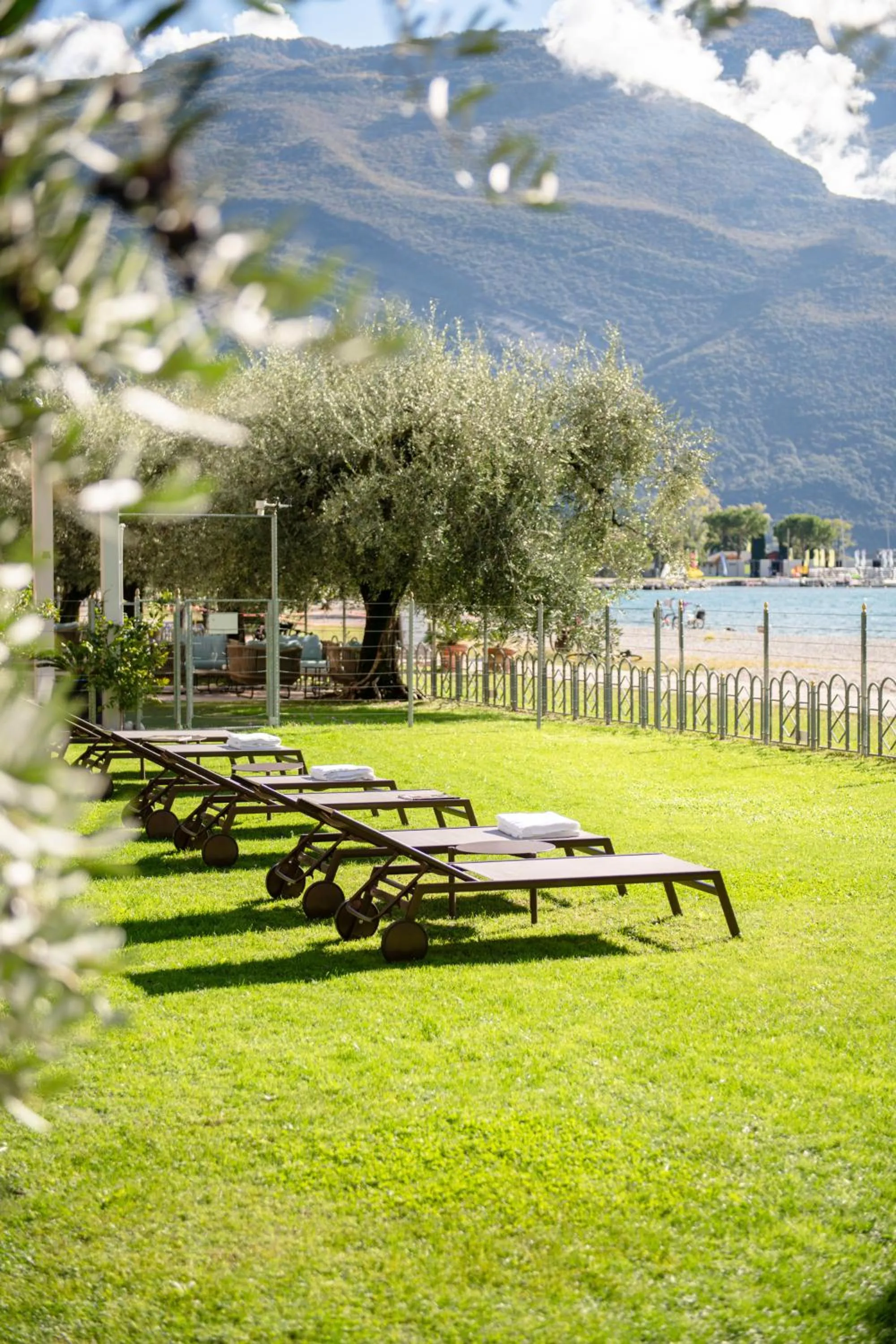 Garden in Hotel Baia Azzurra - Lake Front