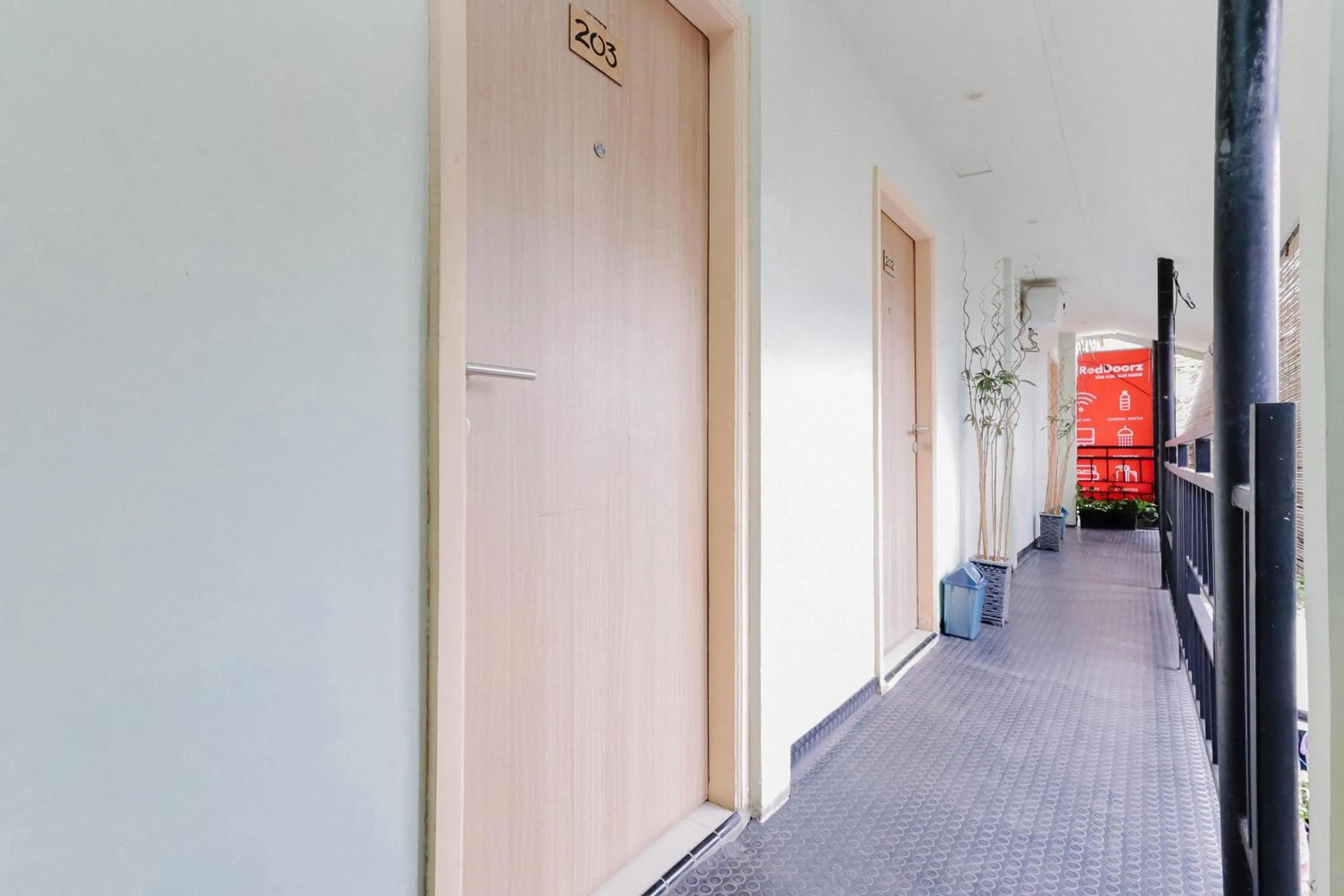 Floor plan in RedDoorz near Alun Alun Madiun