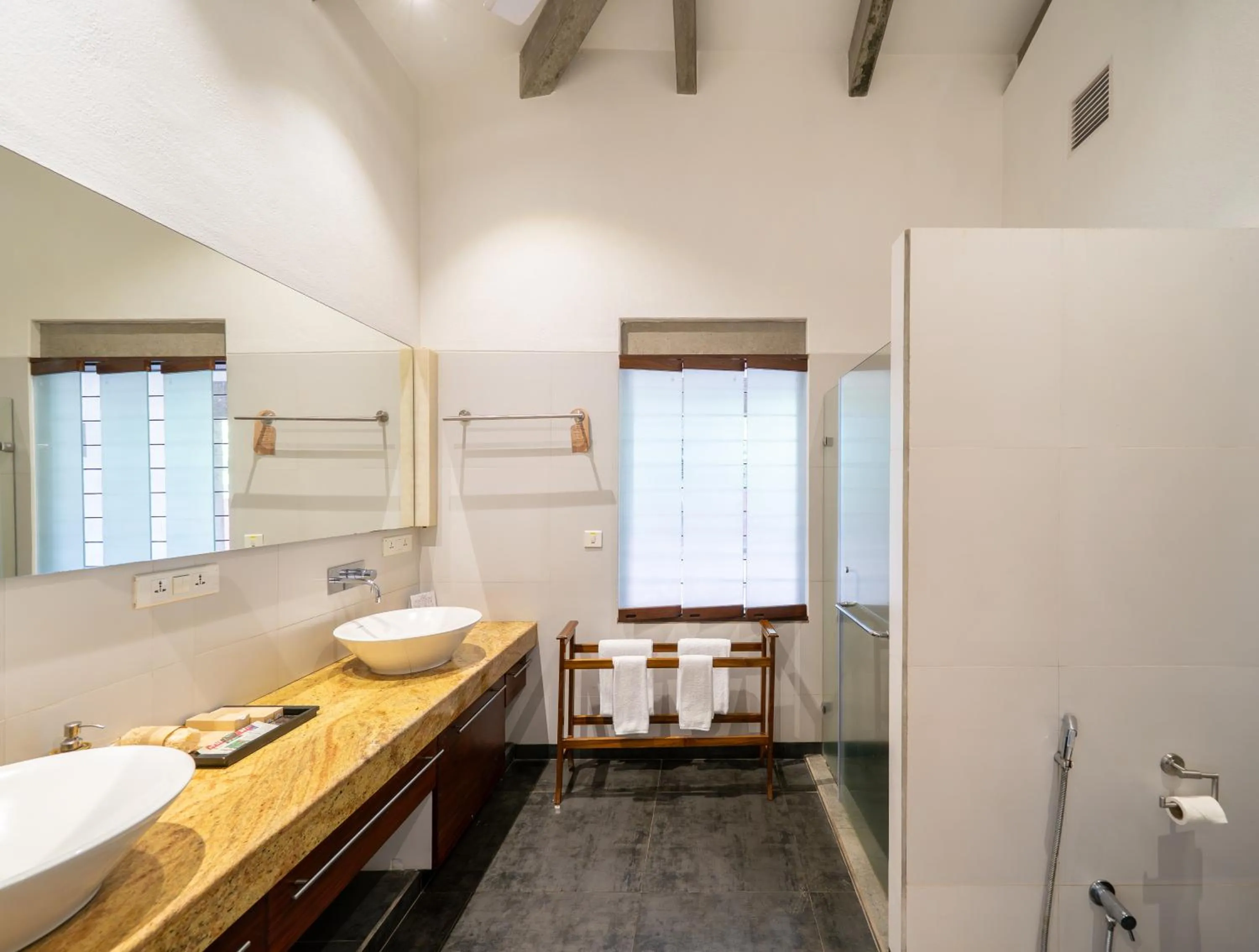 Bathroom in Sanctuary Amaidiyana - A CGH Earth Experience