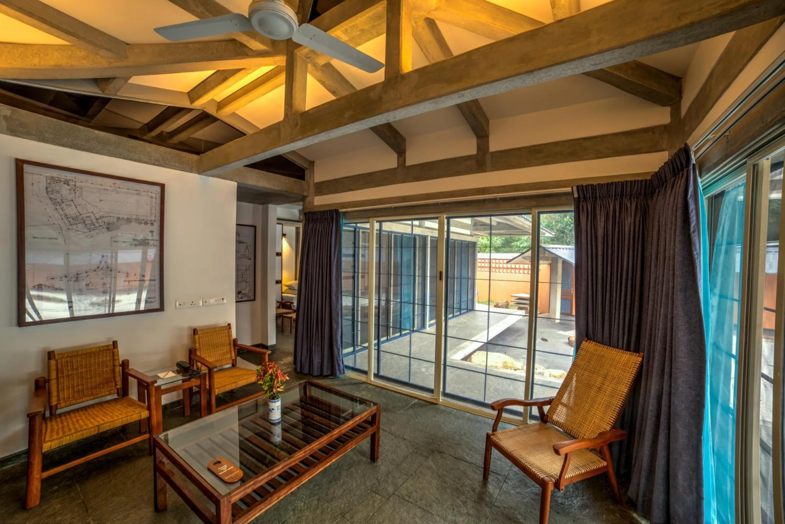 Patio in Sanctuary Amaidiyana - A CGH Earth Experience