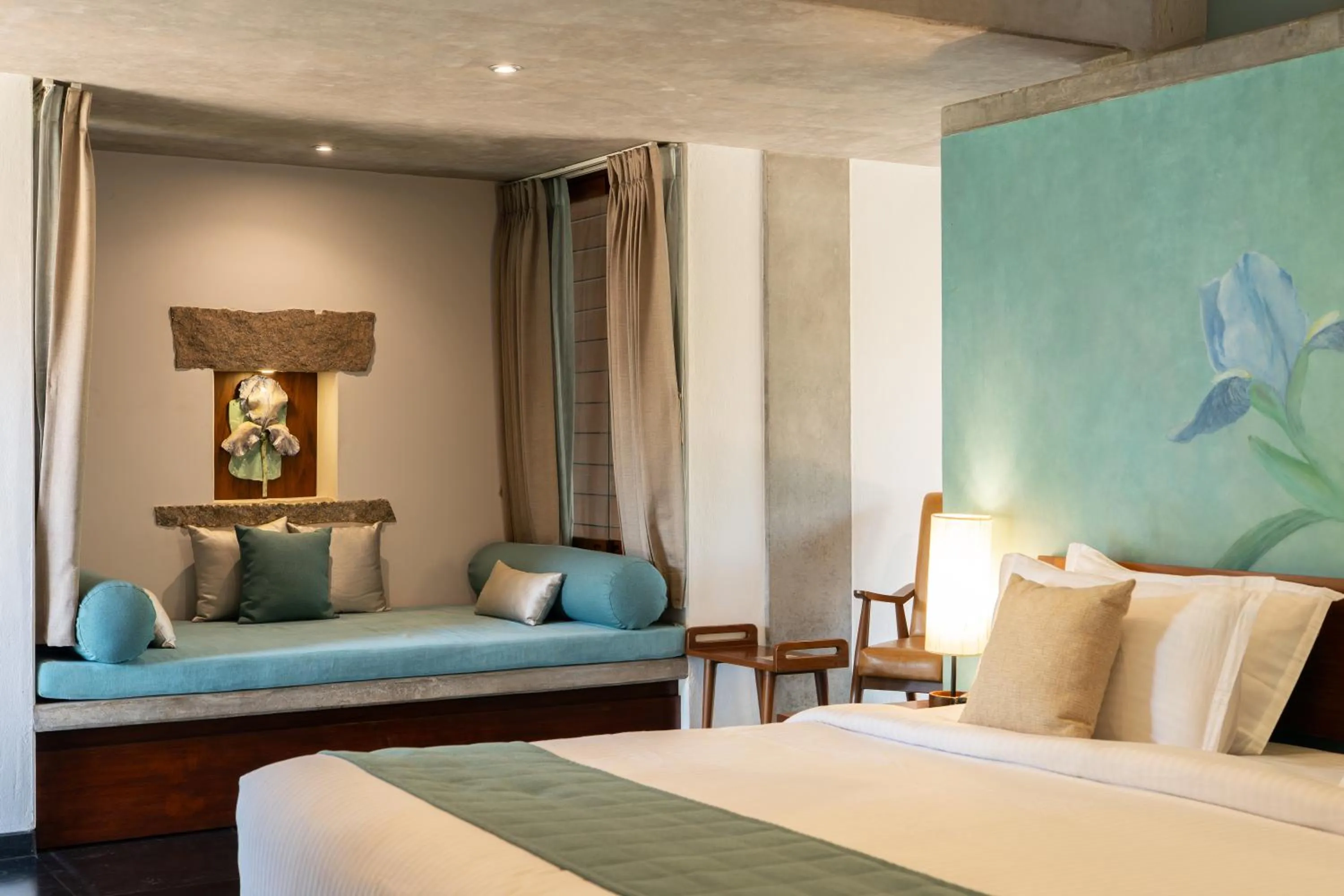 Bedroom, Bed in Sanctuary Amaidiyana - A CGH Earth Experience