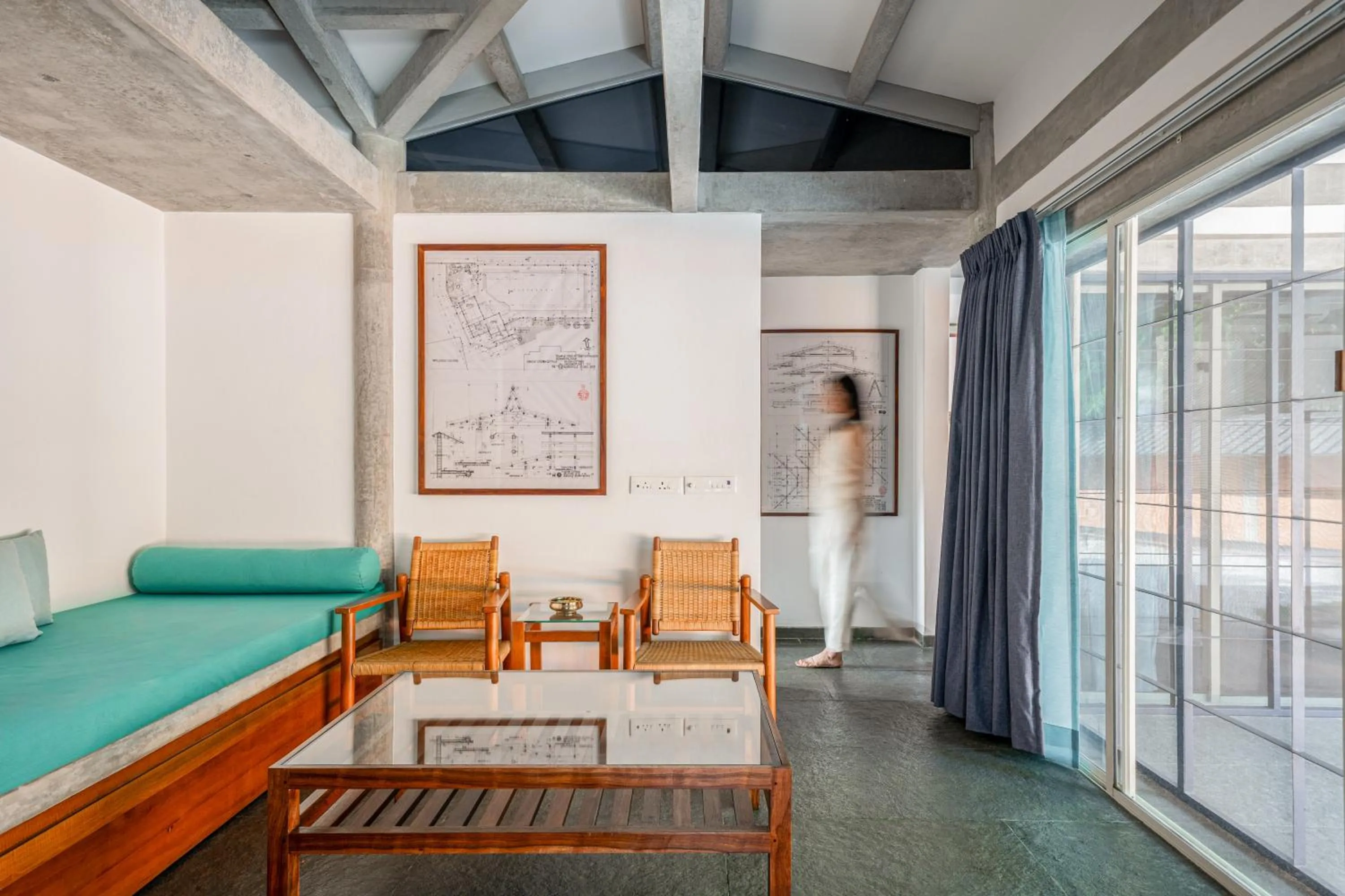 Living room in Sanctuary Amaidiyana - A CGH Earth Experience