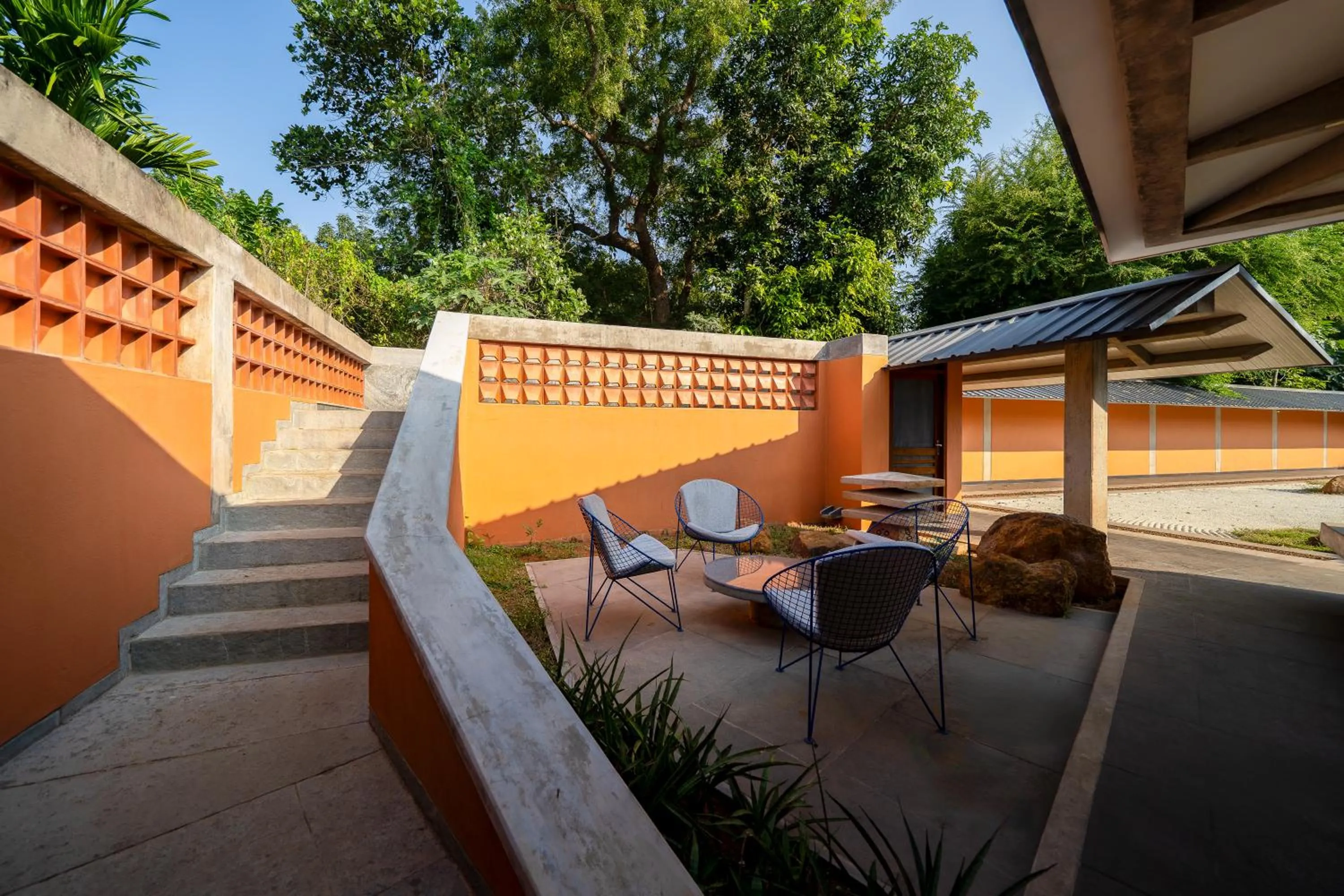 Patio in Sanctuary Amaidiyana - A CGH Earth Experience