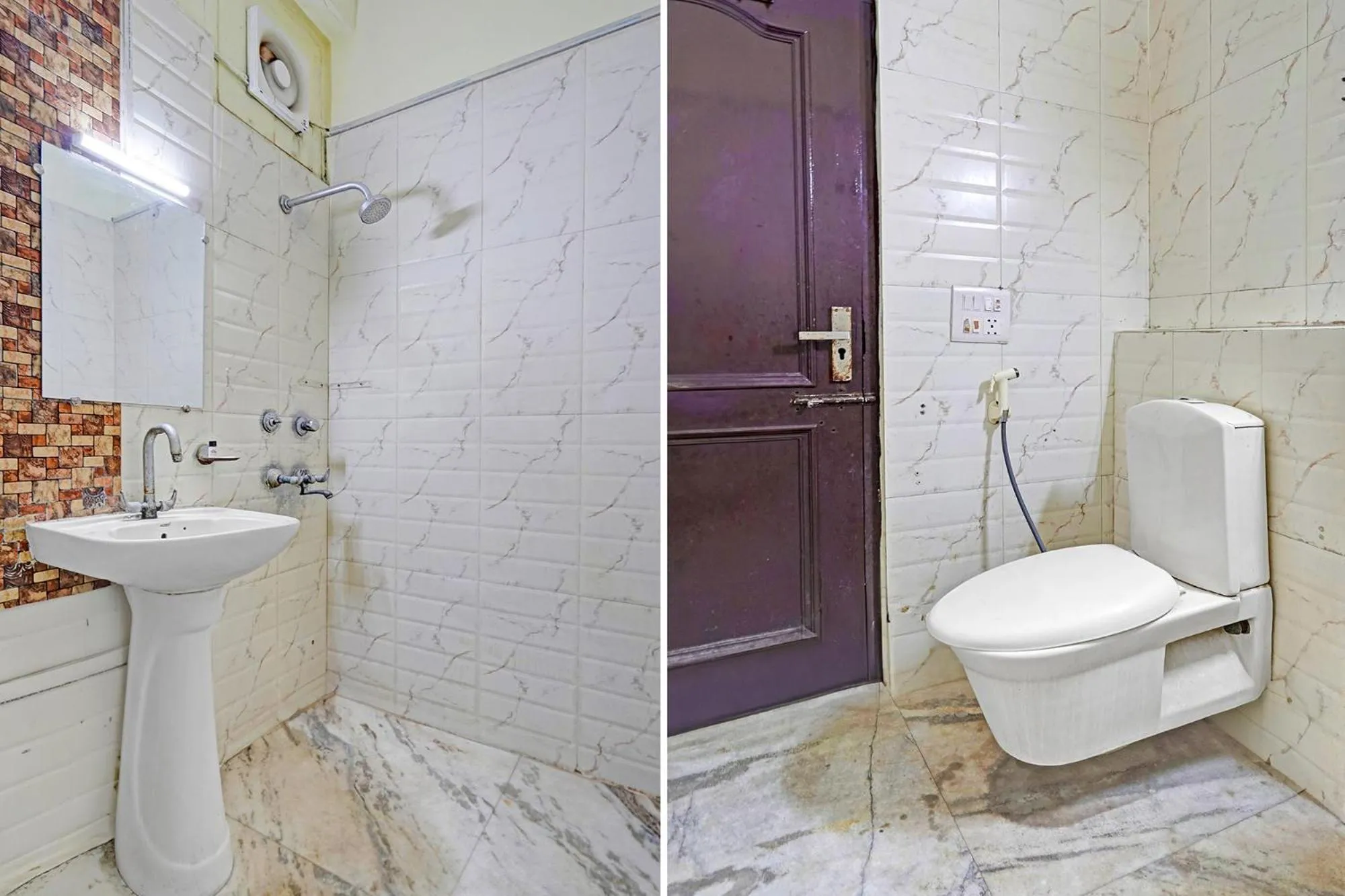 Bathroom in FabHotel The Everest 43