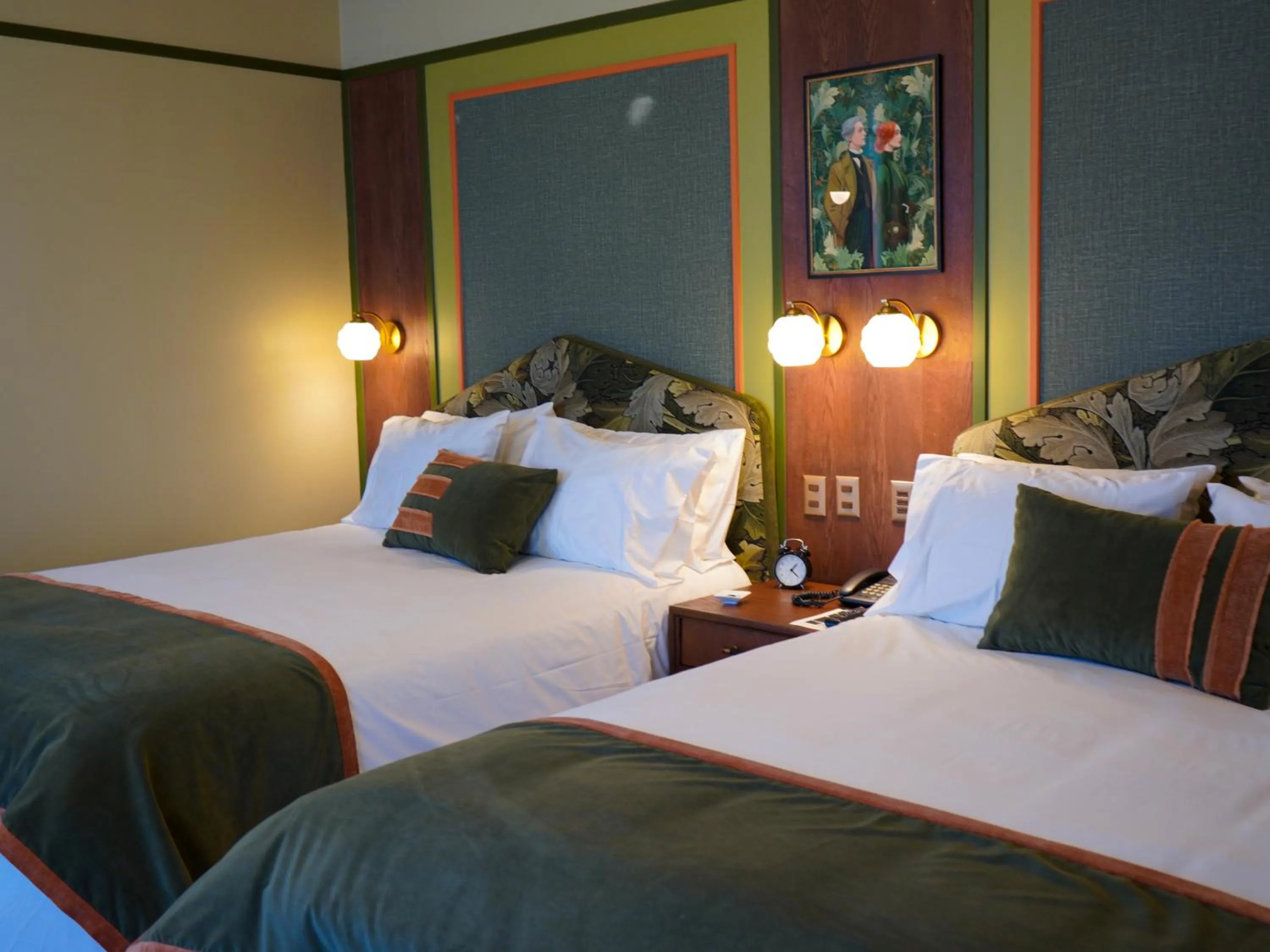 Bed in Hotel Boutique Castillo Rojo