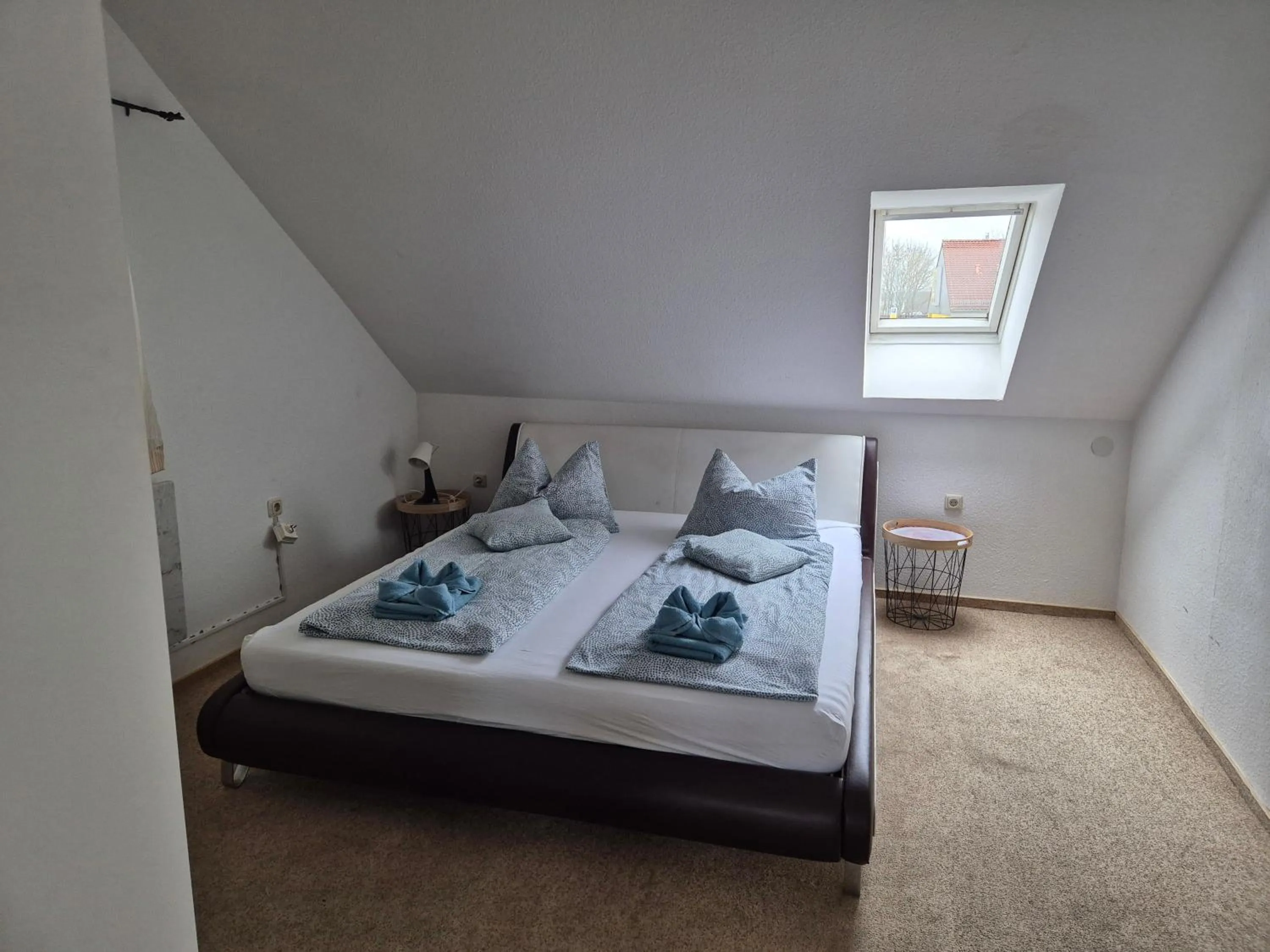 Bed in Mainstern Hotel