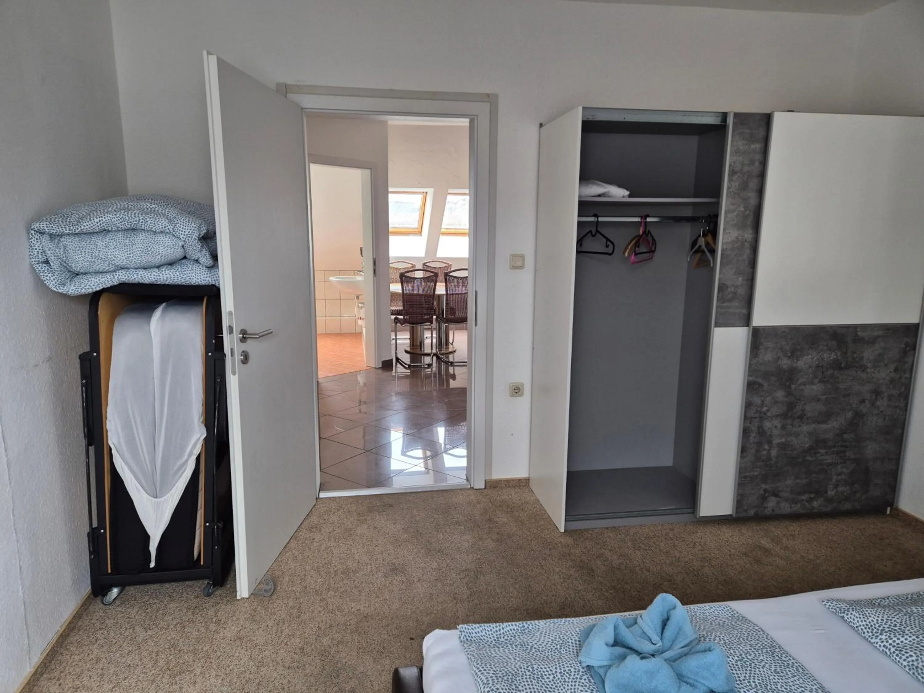 Bed in Mainstern Hotel