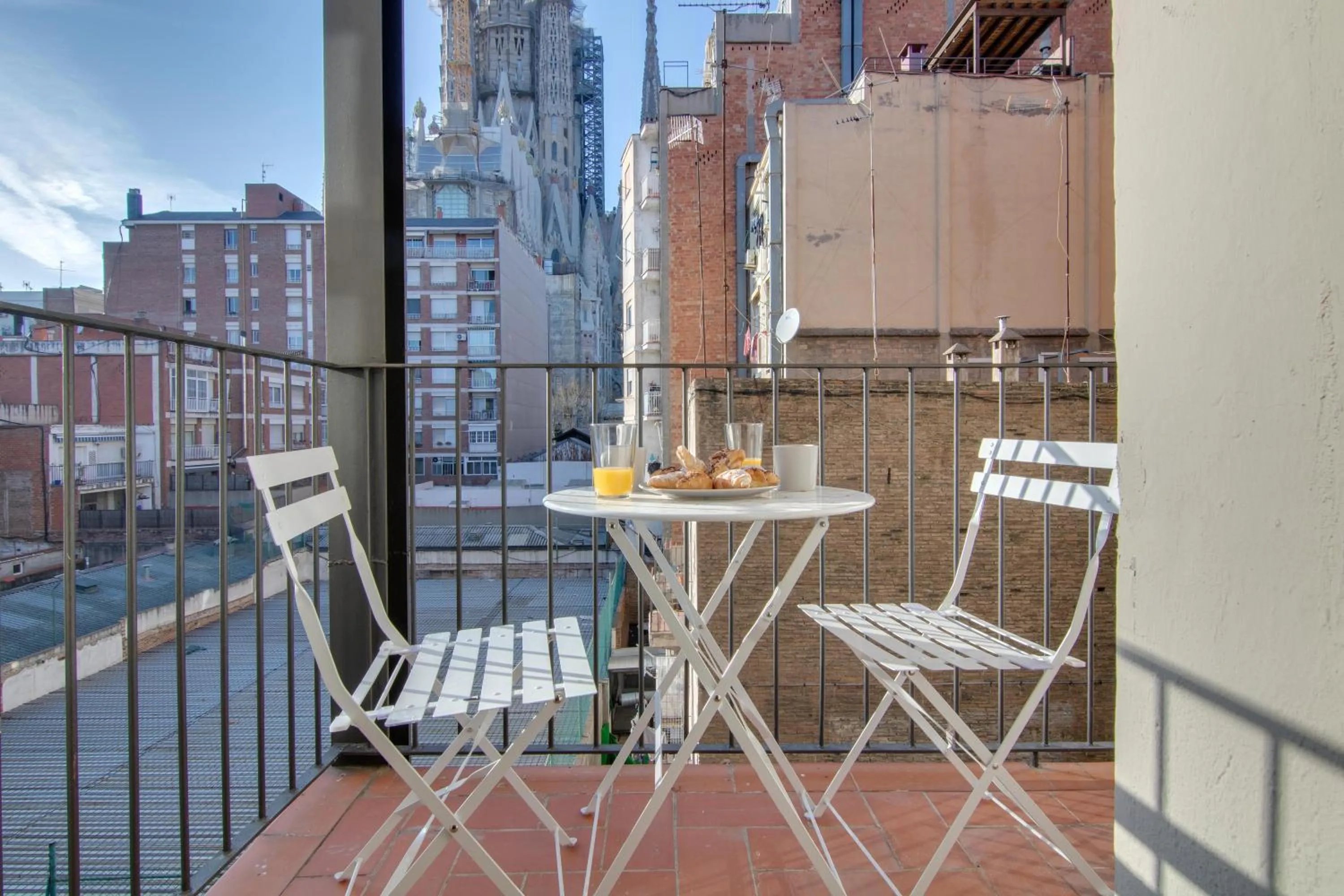 Balcony/Terrace in LucasLand Apartments Barcelona