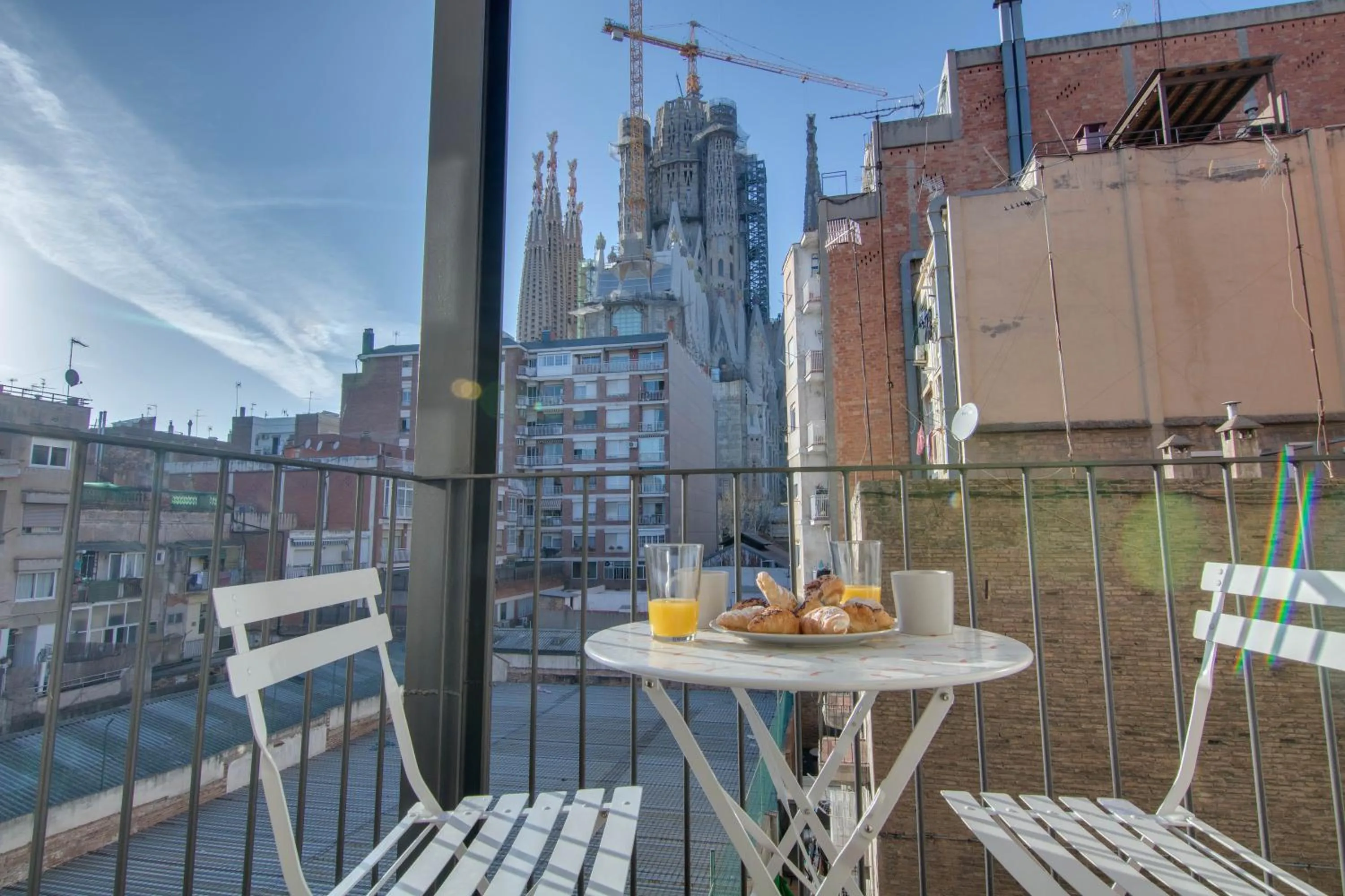 View (from property/room) in LucasLand Apartments Barcelona