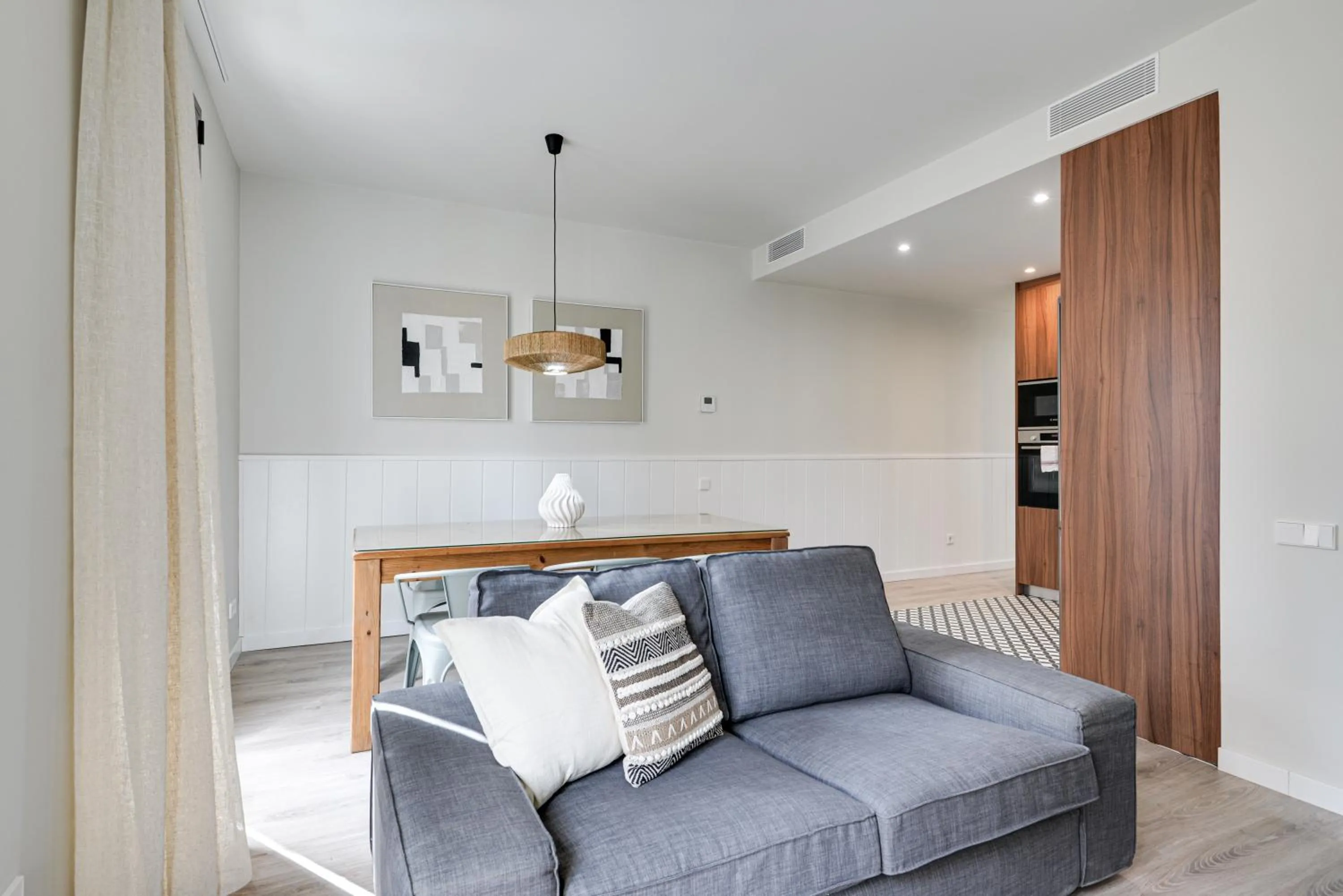 Living room in LucasLand Apartments Barcelona