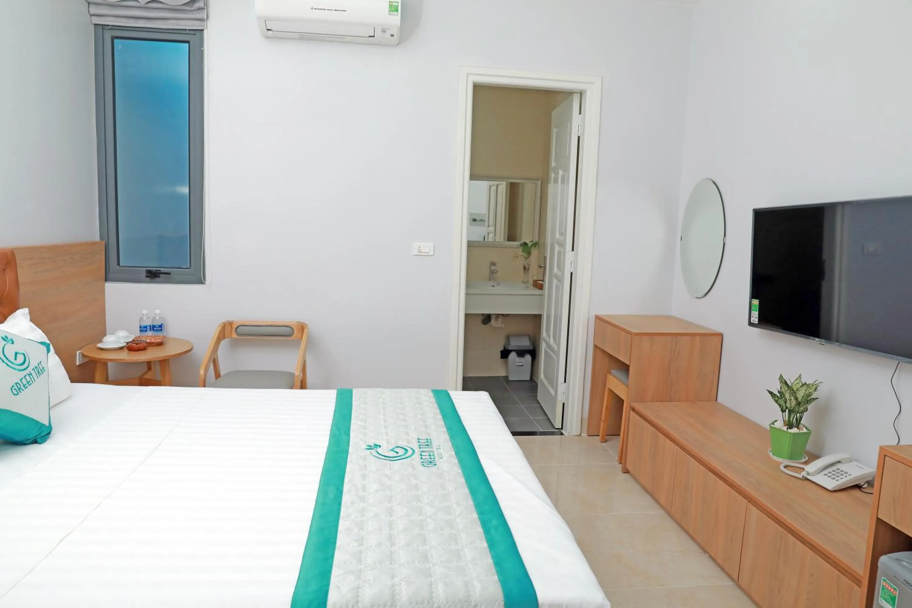 Bed in Green Tree Hotel Phú Quốc