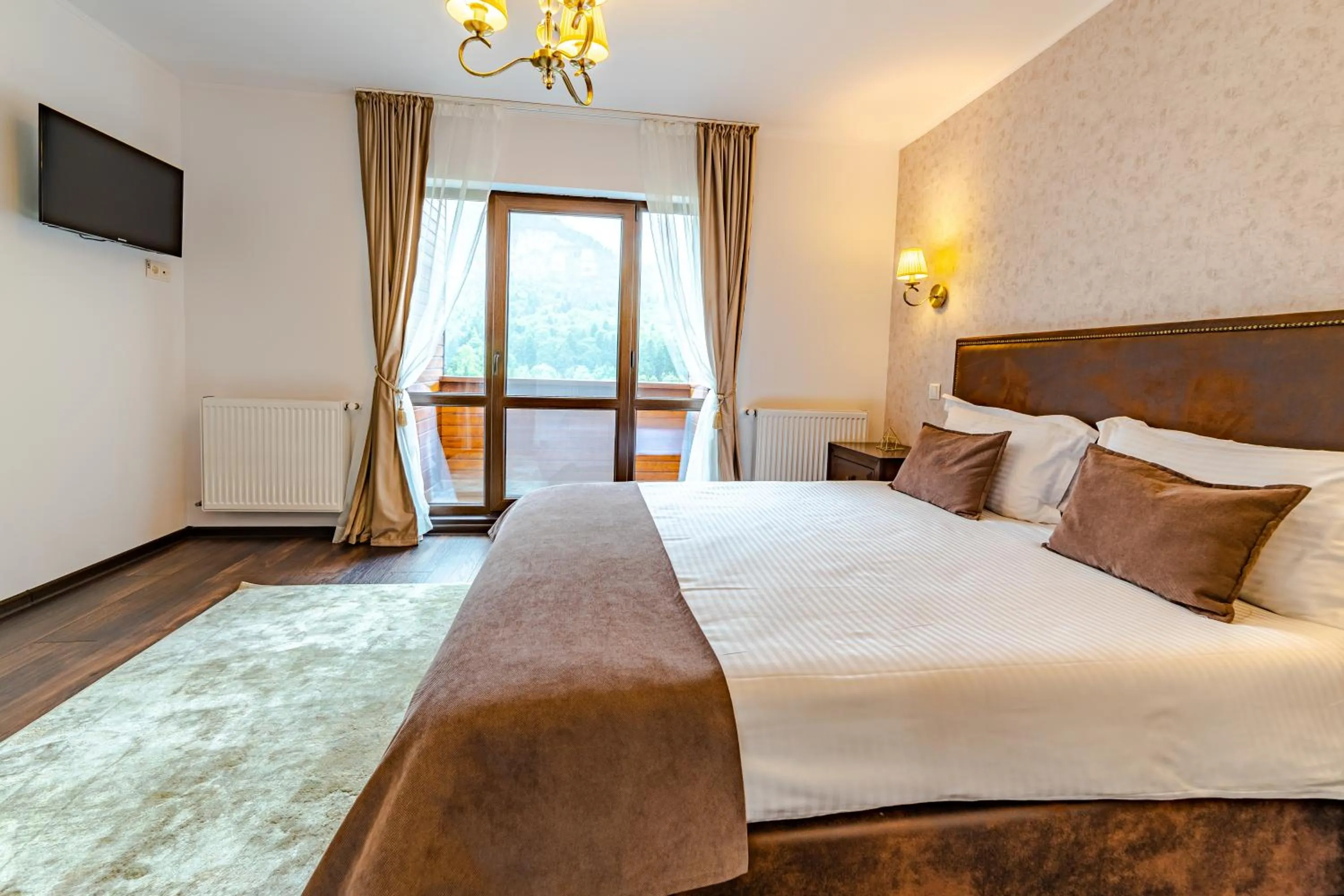 Bed in Yael Luxury Apartments 3