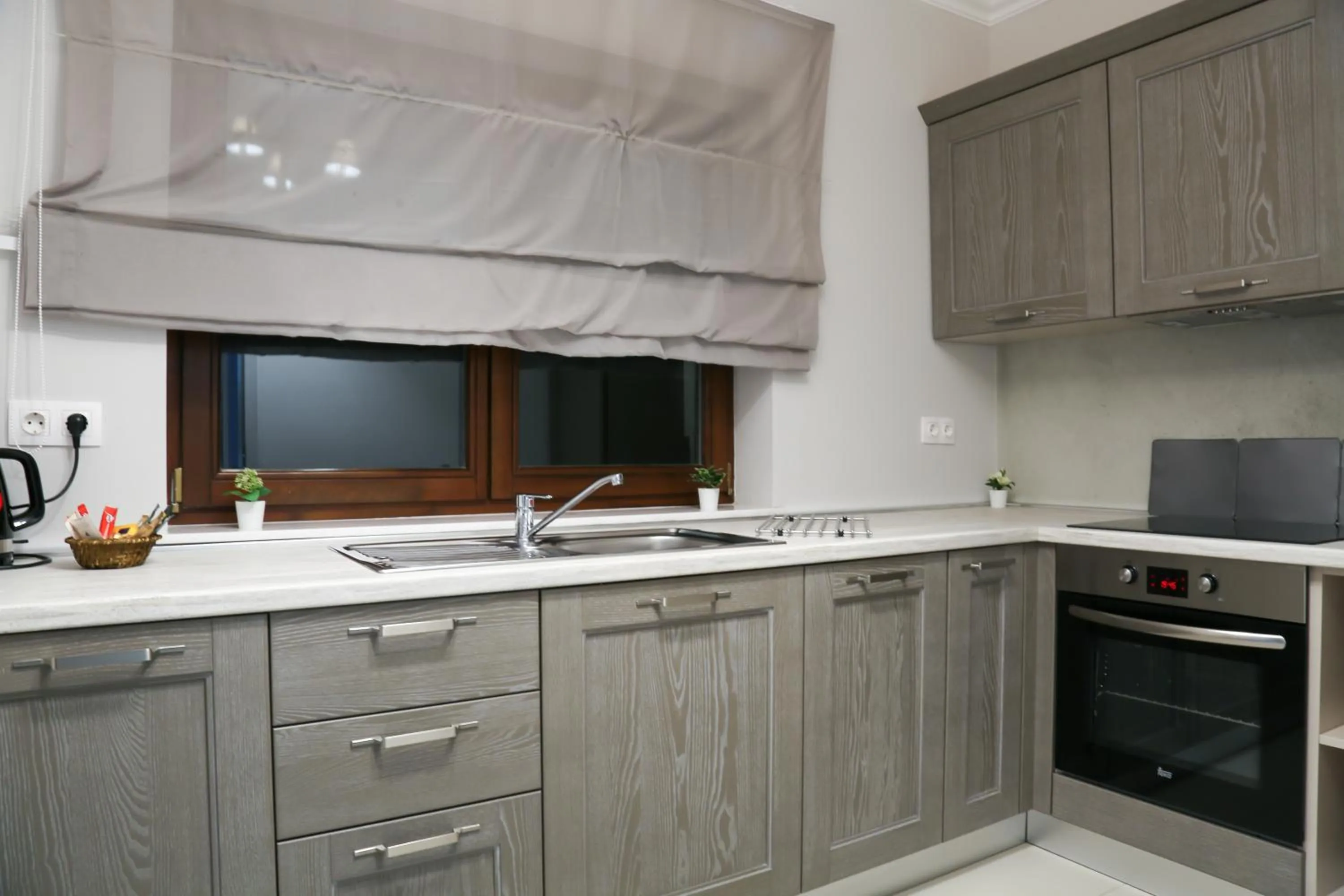 Kitchen or kitchenette in Expecto Apartments