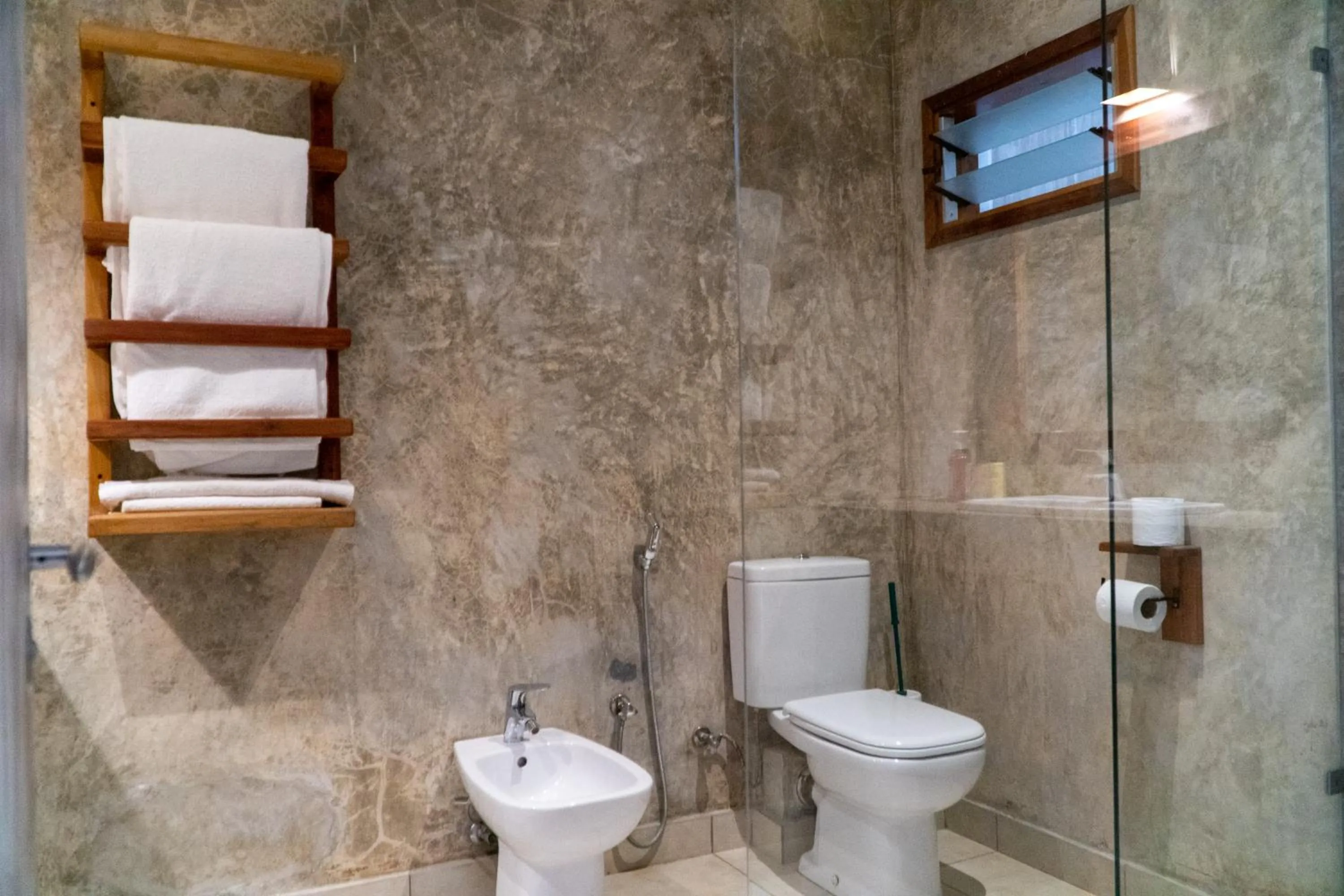 Bathroom in Visiwa Beach Resort