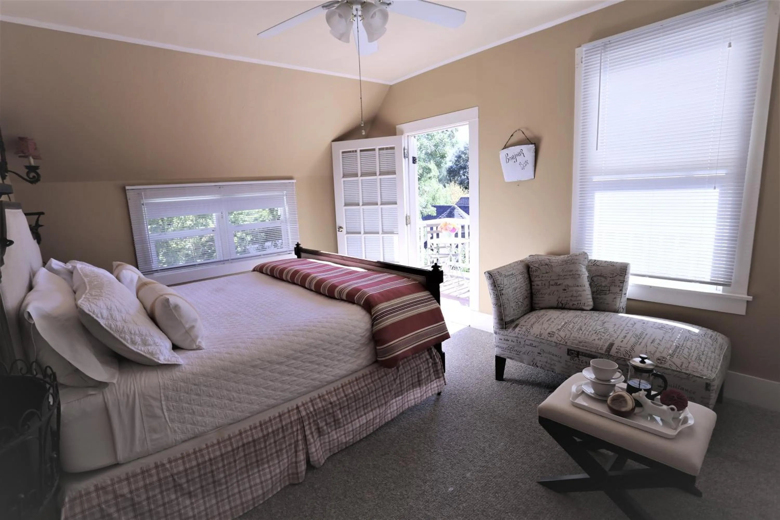 King Room in Napa Farmhouse Inn