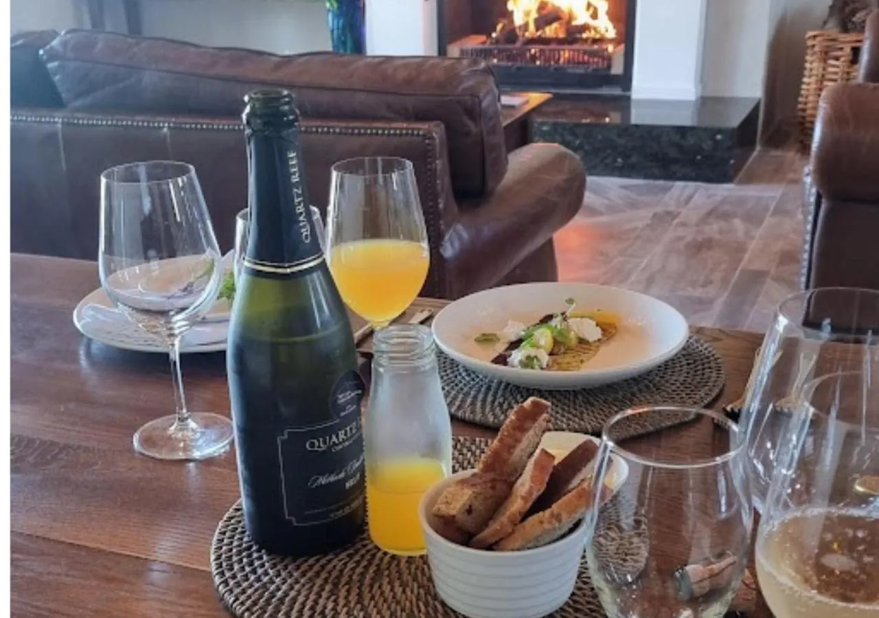 Living room in Mt Cook Lakeside Retreat