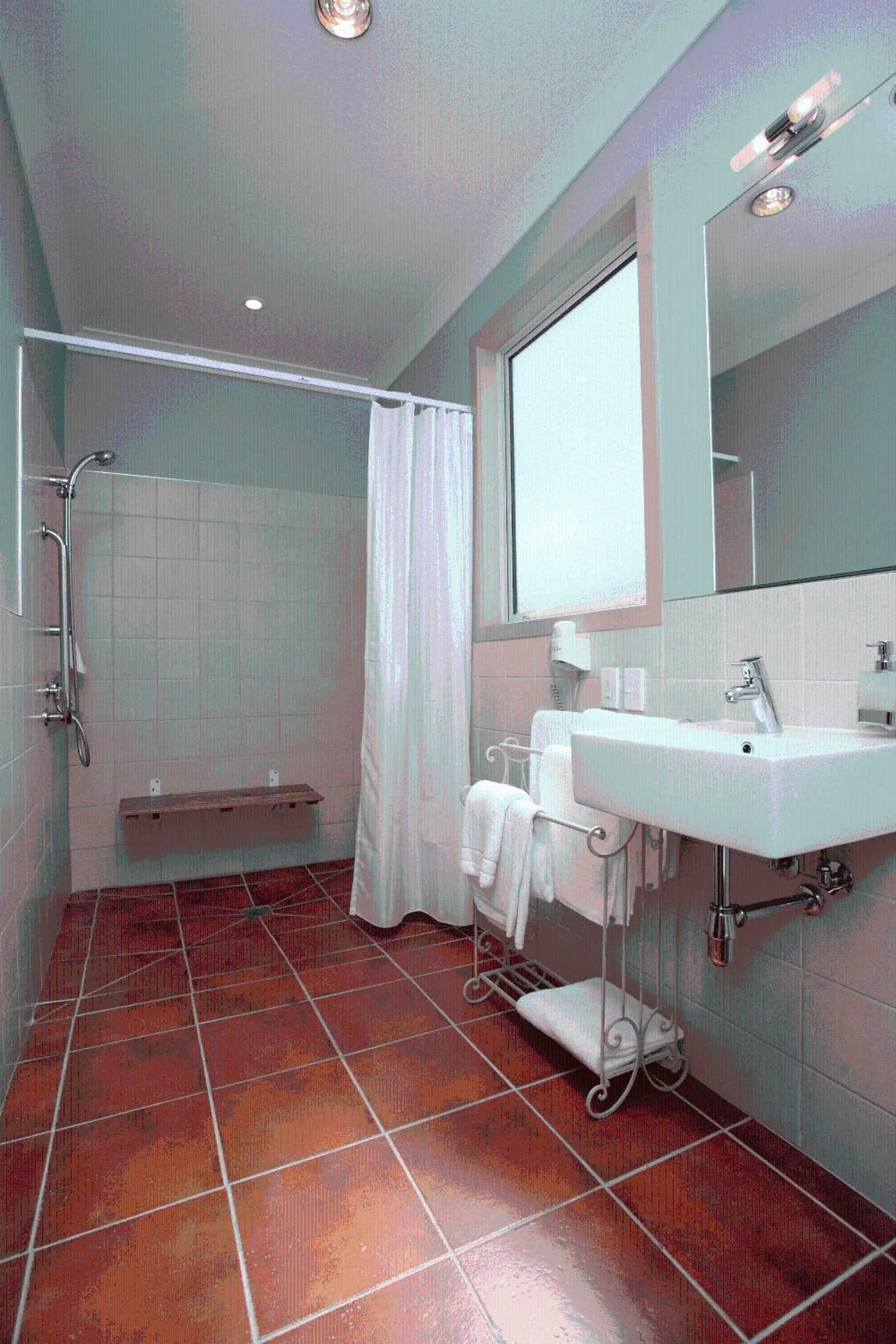 Bathroom in Hawkdun Lodge Motel