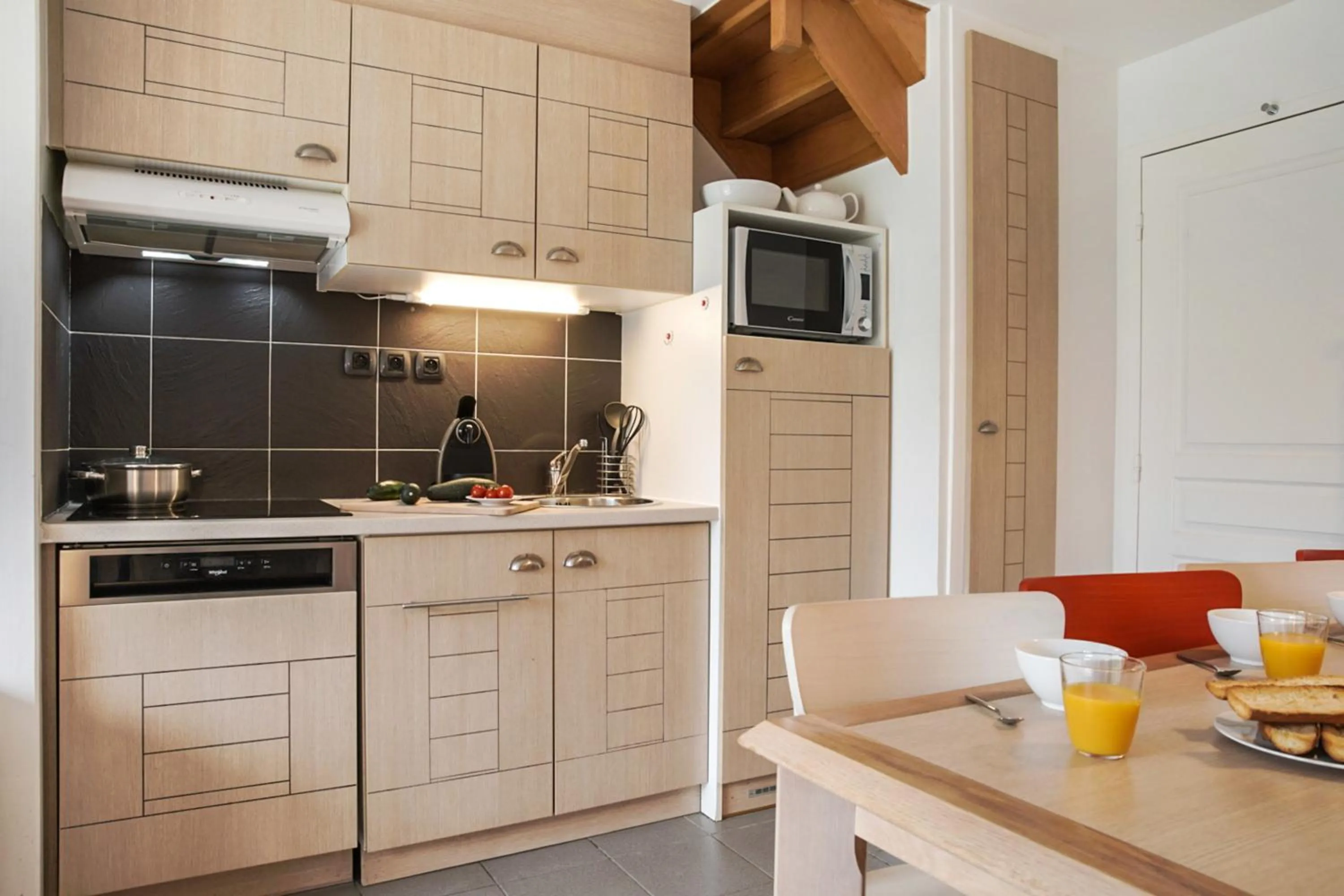 TV and multimedia in Pierre & Vacances Premium Résidence de la Plage