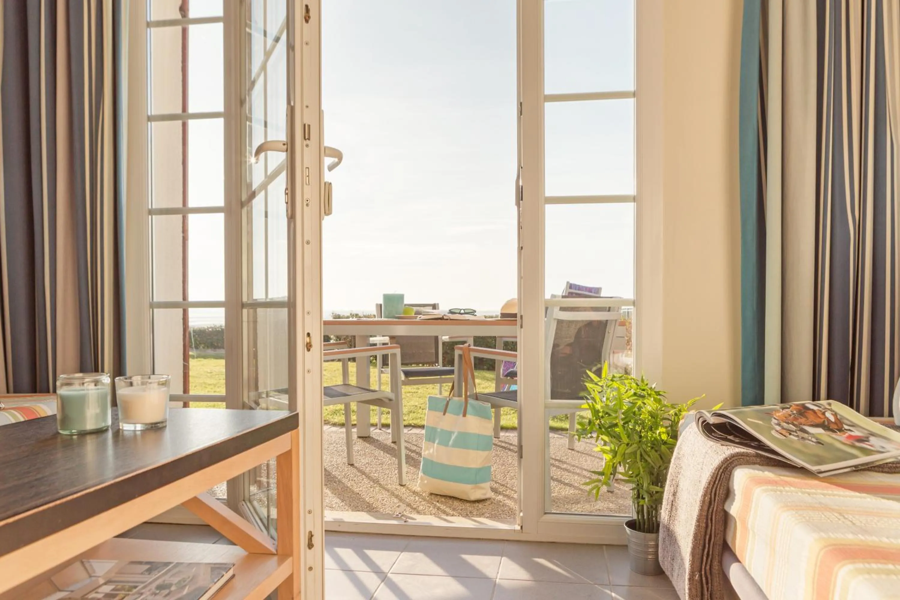 Living room in Pierre & Vacances Premium Résidence de la Plage