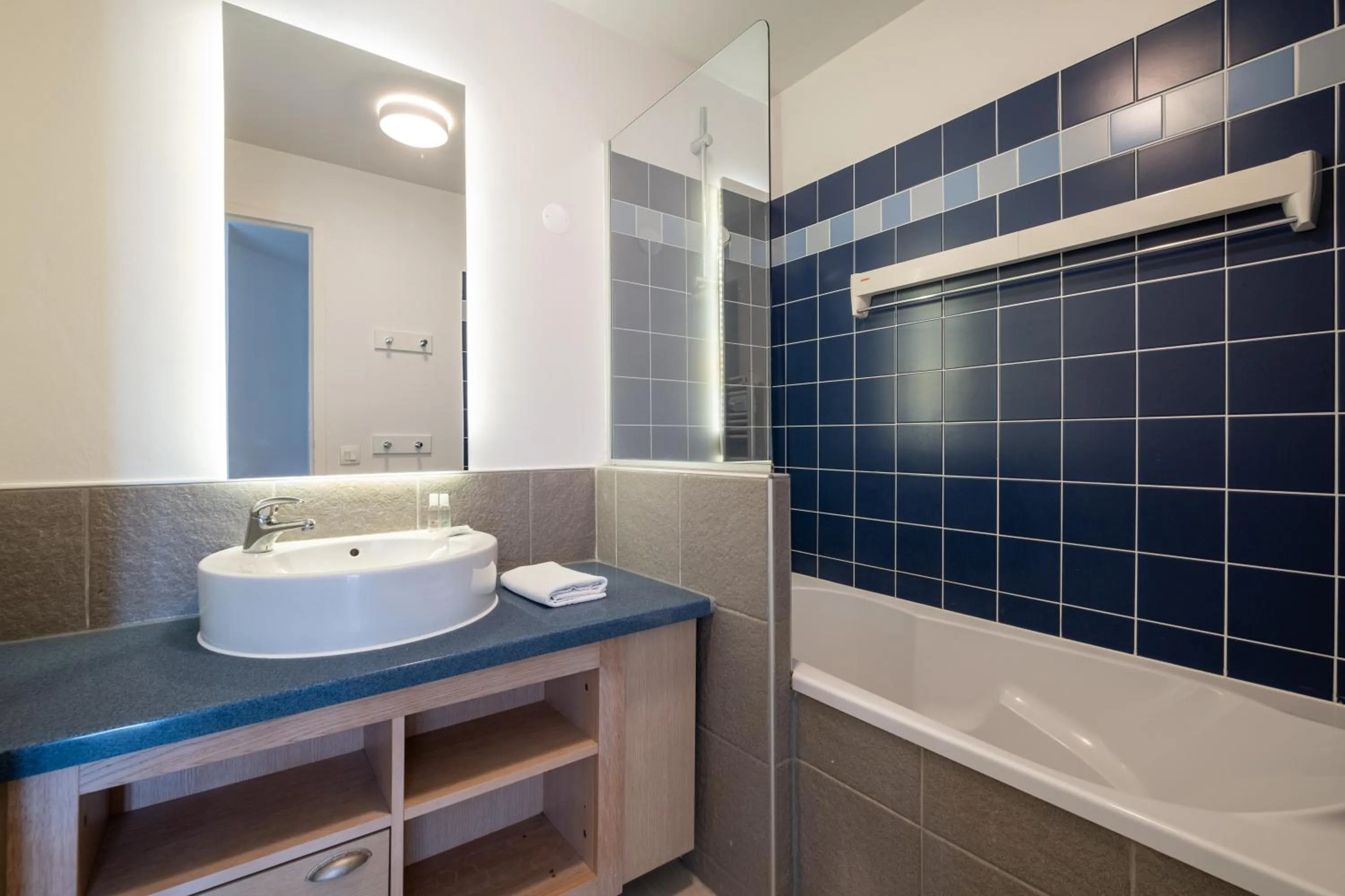 Bathroom in Pierre & Vacances Premium Résidence de la Plage