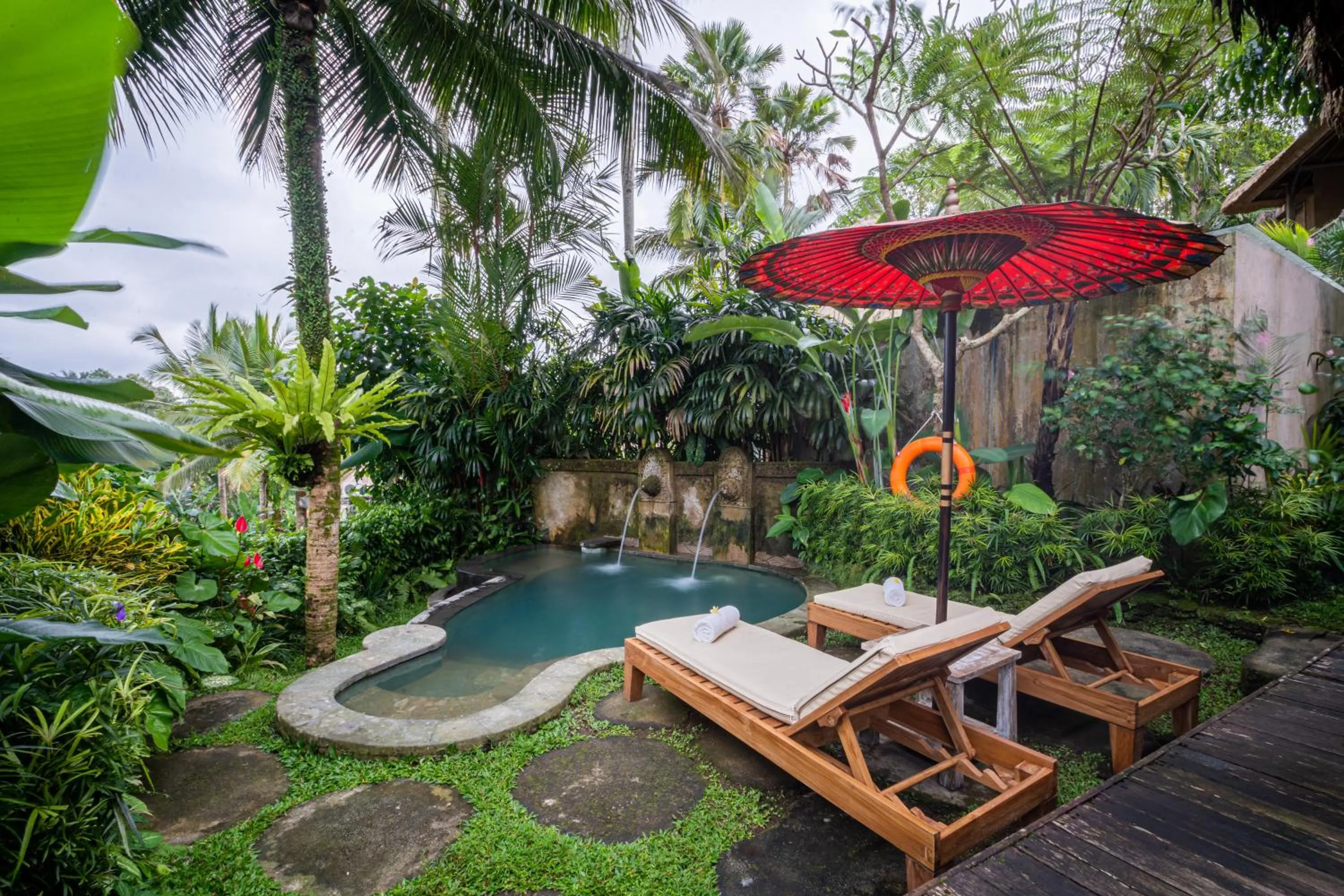 Swimming pool in Puri Gangga Resort Ubud