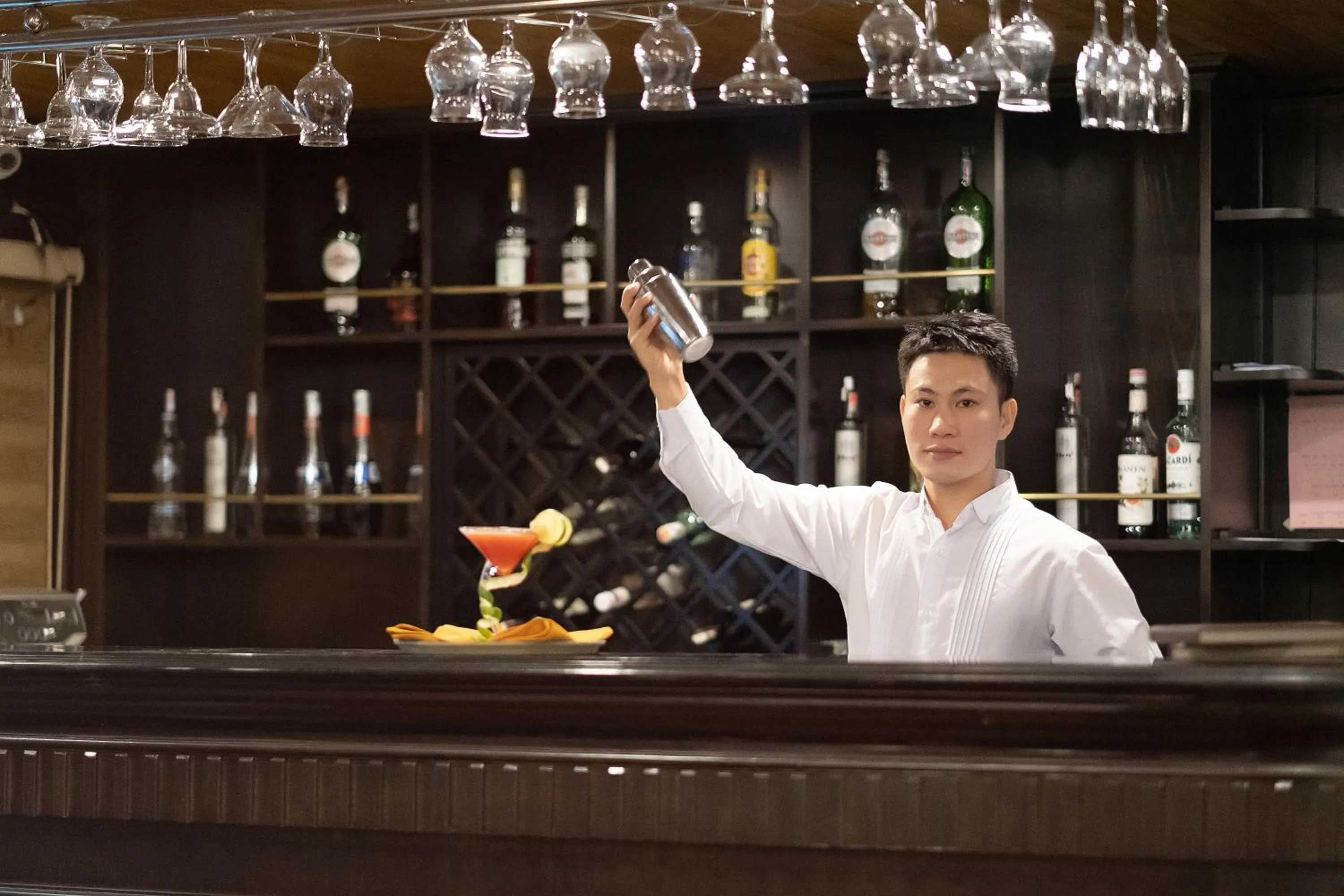 Lounge or bar in Victory Star Cruise