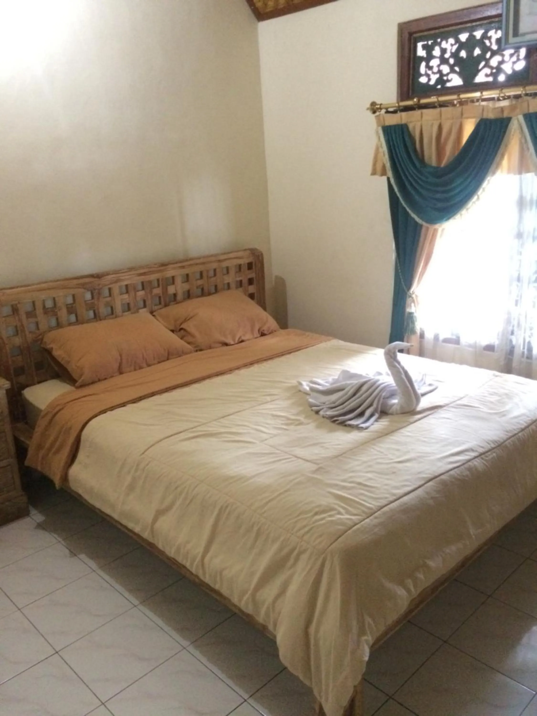 Bed in Arsa Homestay & Spa