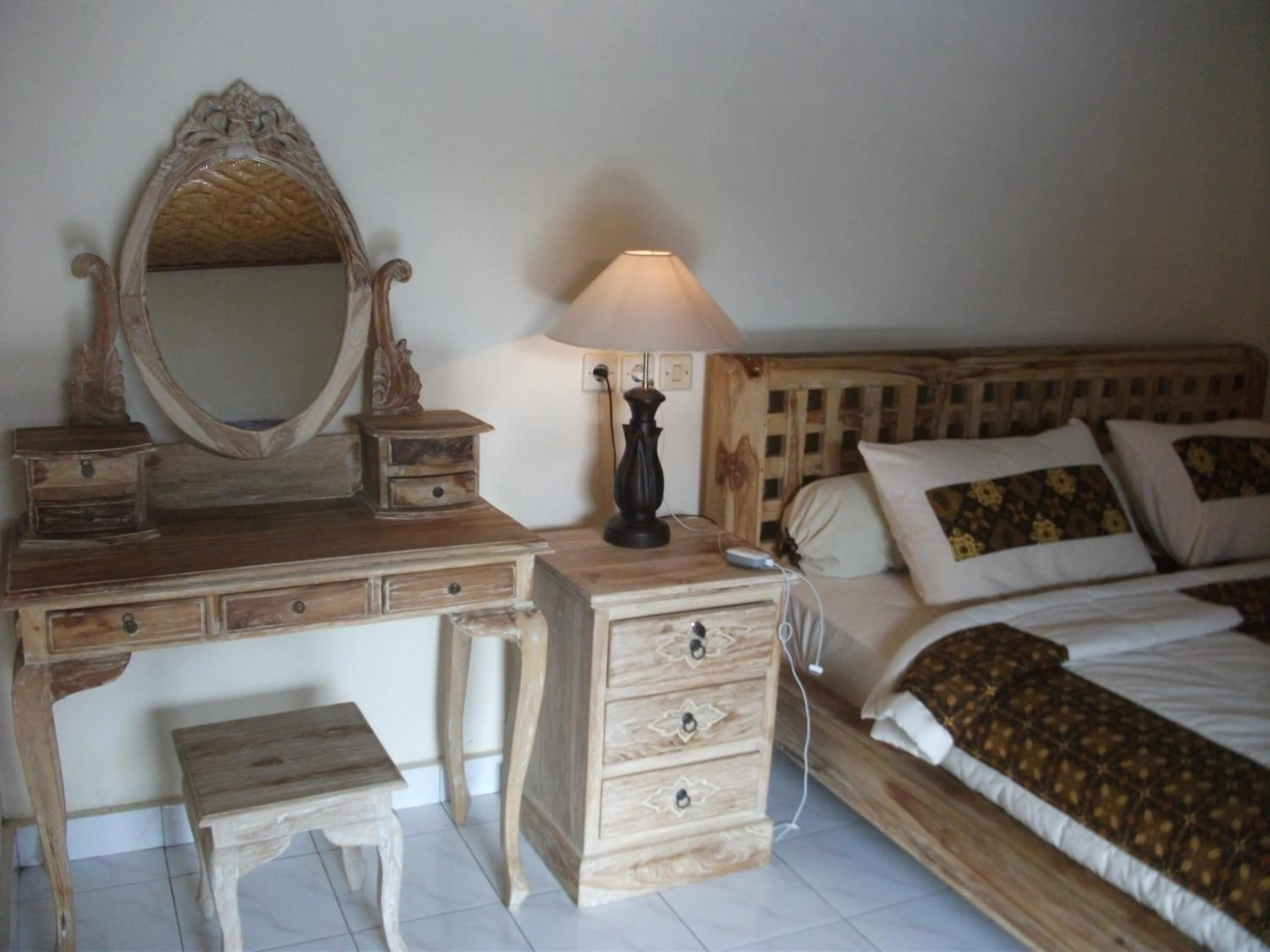 Bed in Arsa Homestay & Spa