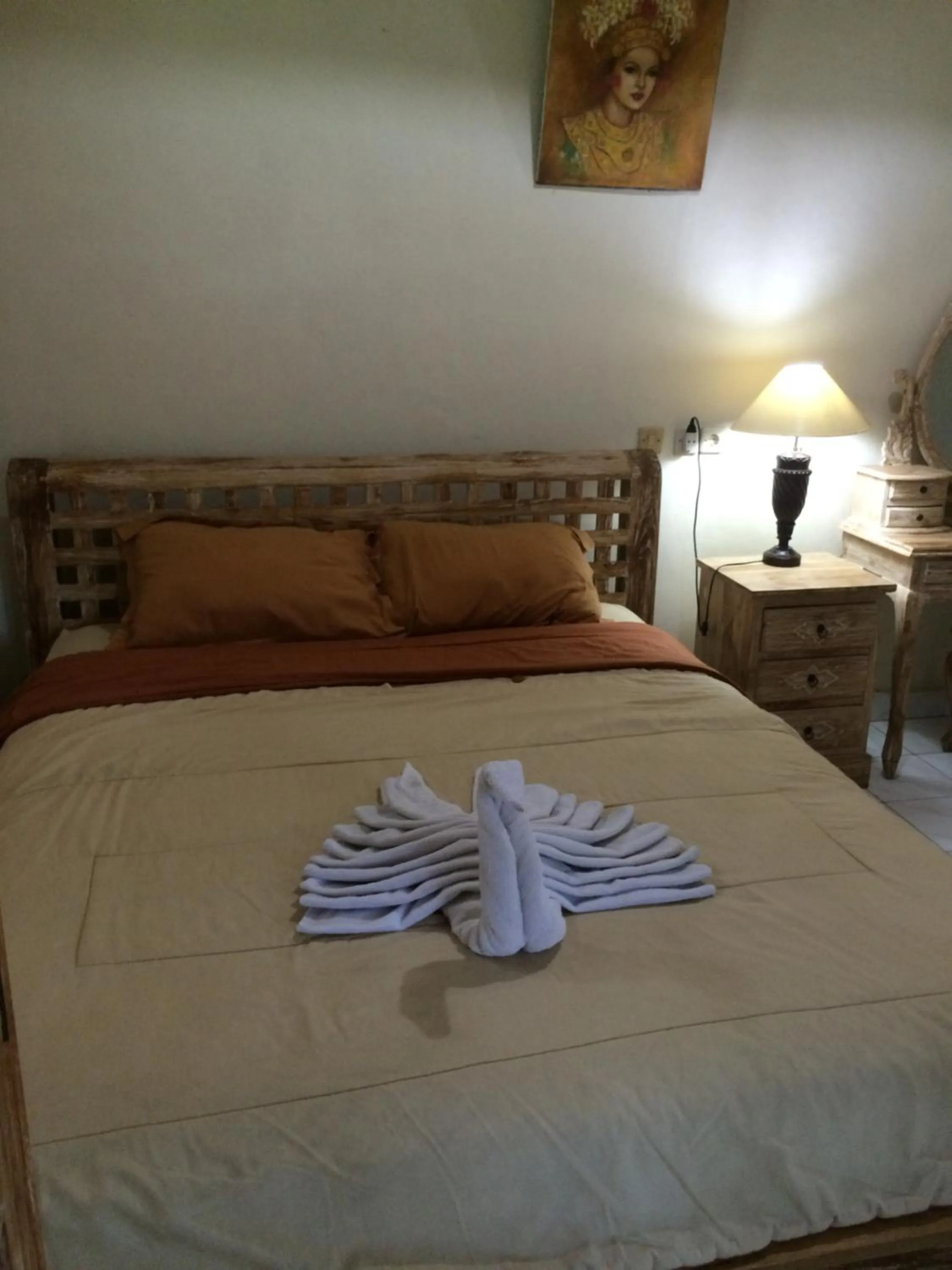 Bed in Arsa Homestay & Spa
