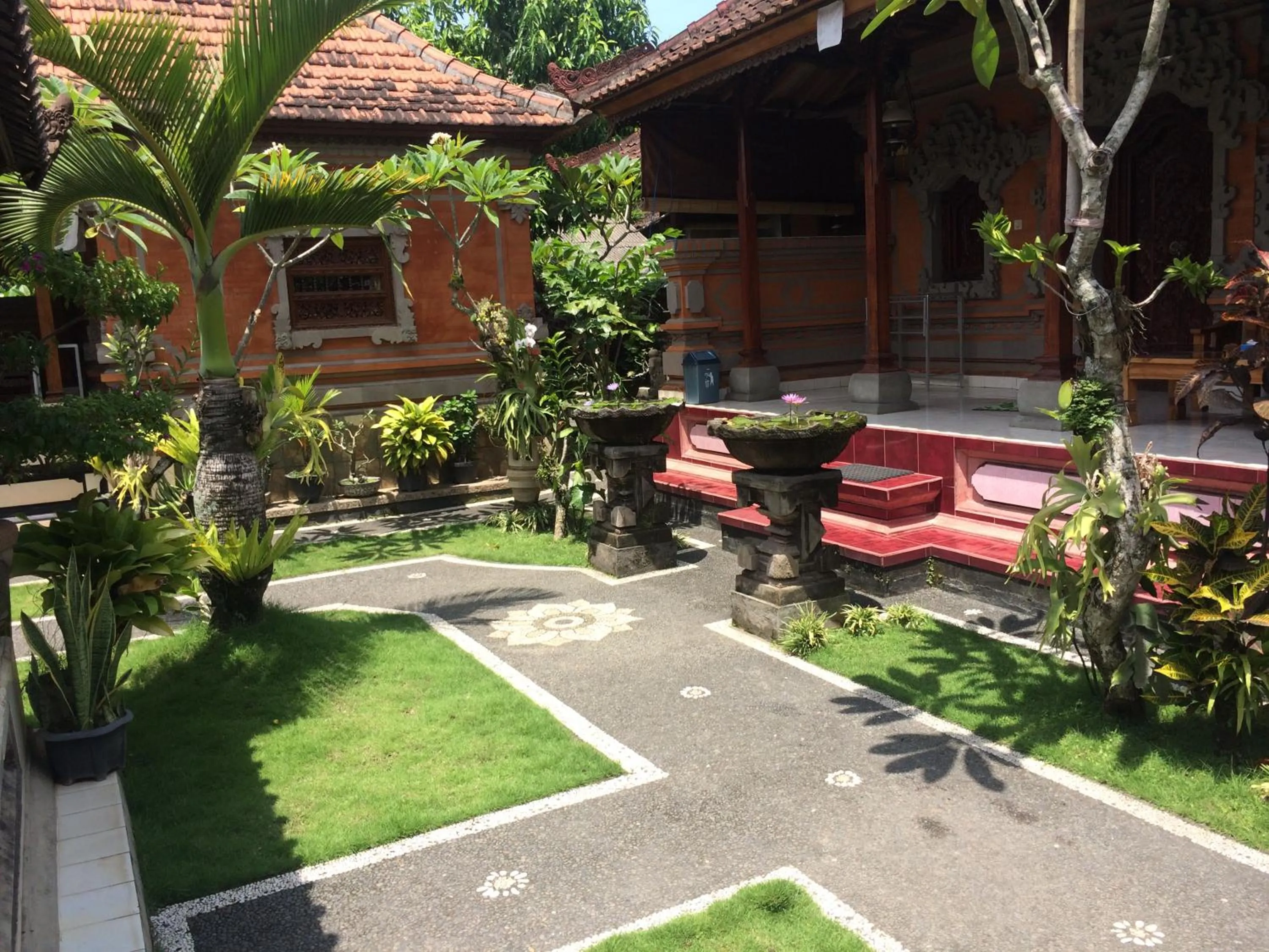 Garden in Arsa Homestay & Spa