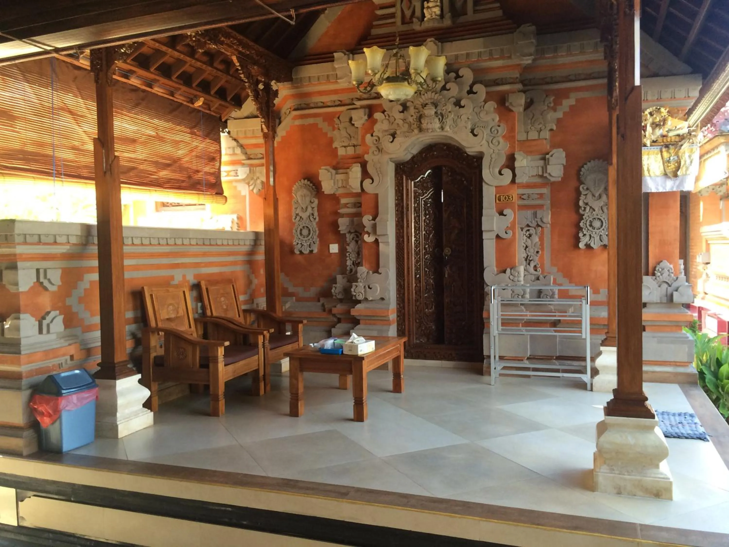 Balcony/Terrace in Arsa Homestay & Spa