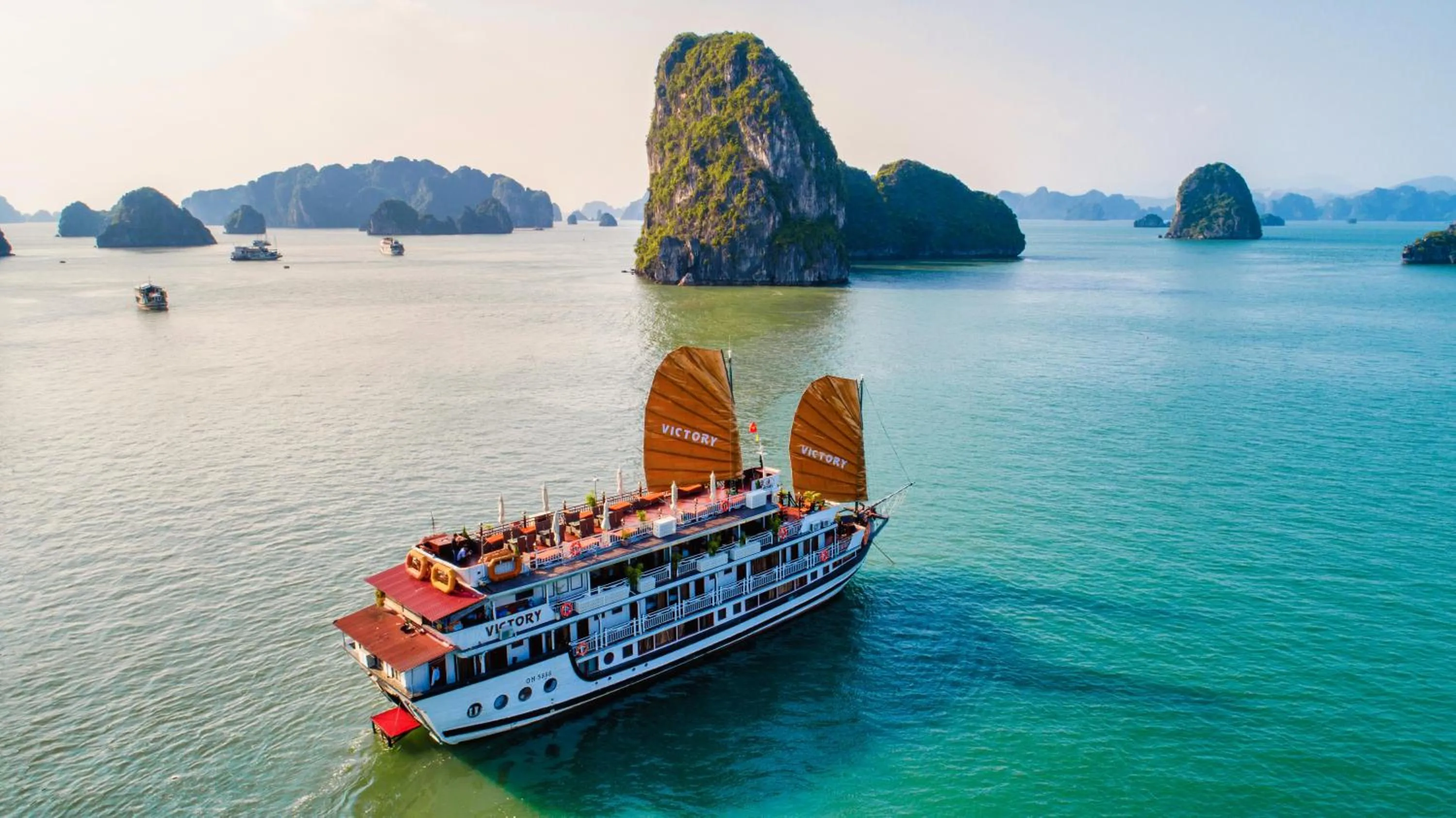 Natural landscape in Victory Cruise