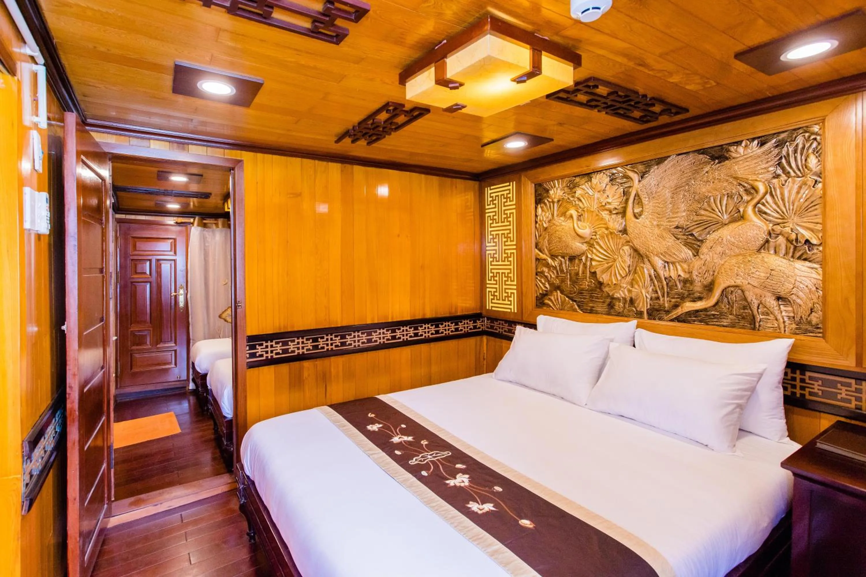 Bed in Victory Cruise