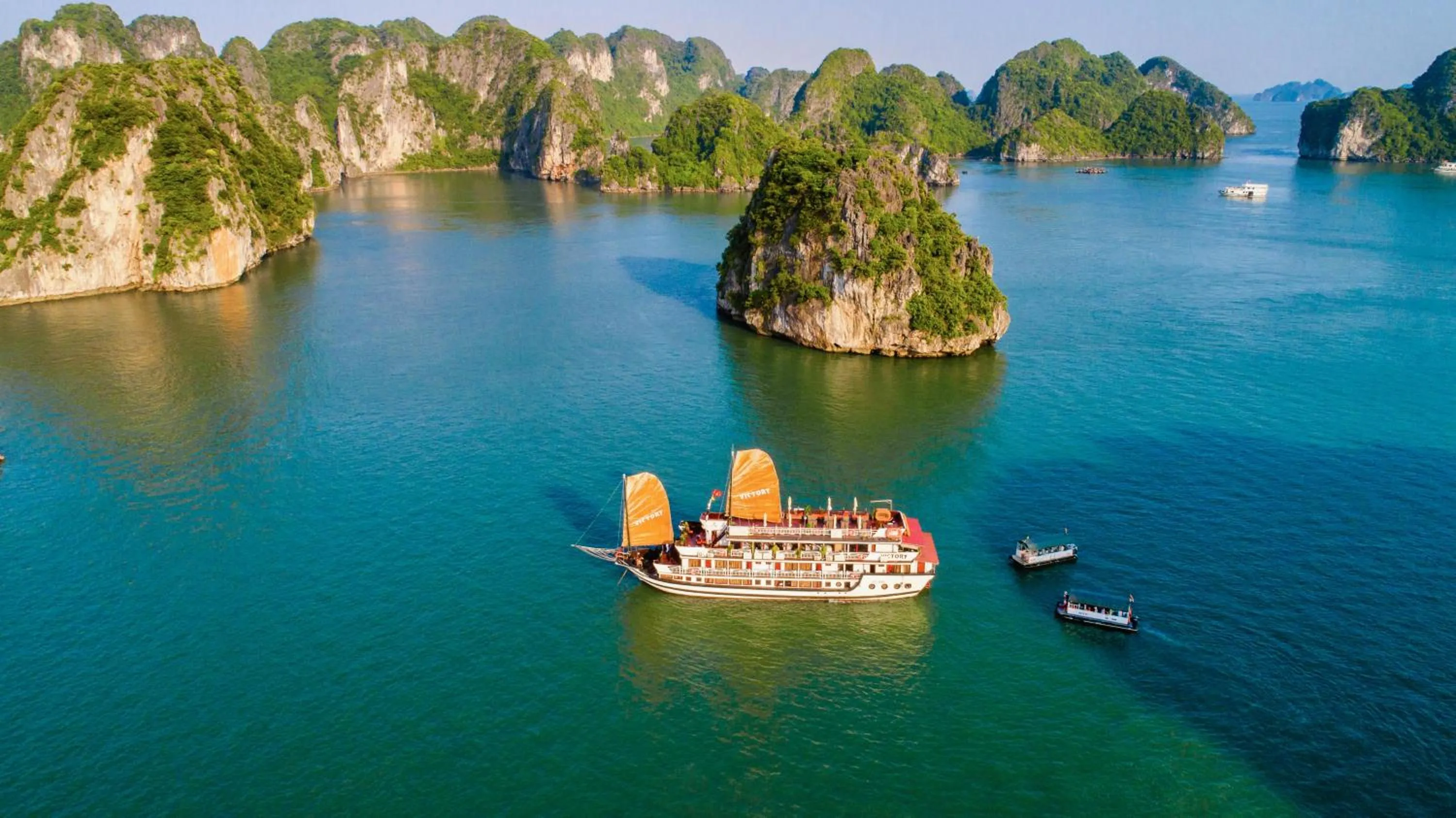 Natural landscape in Victory Cruise