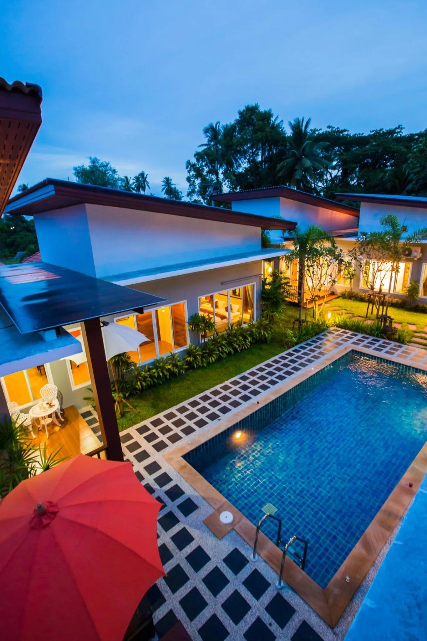 Bird's eye view in Irawan House