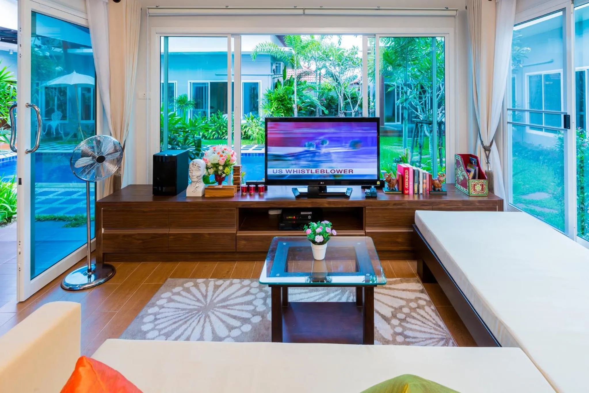 Living room in Irawan House