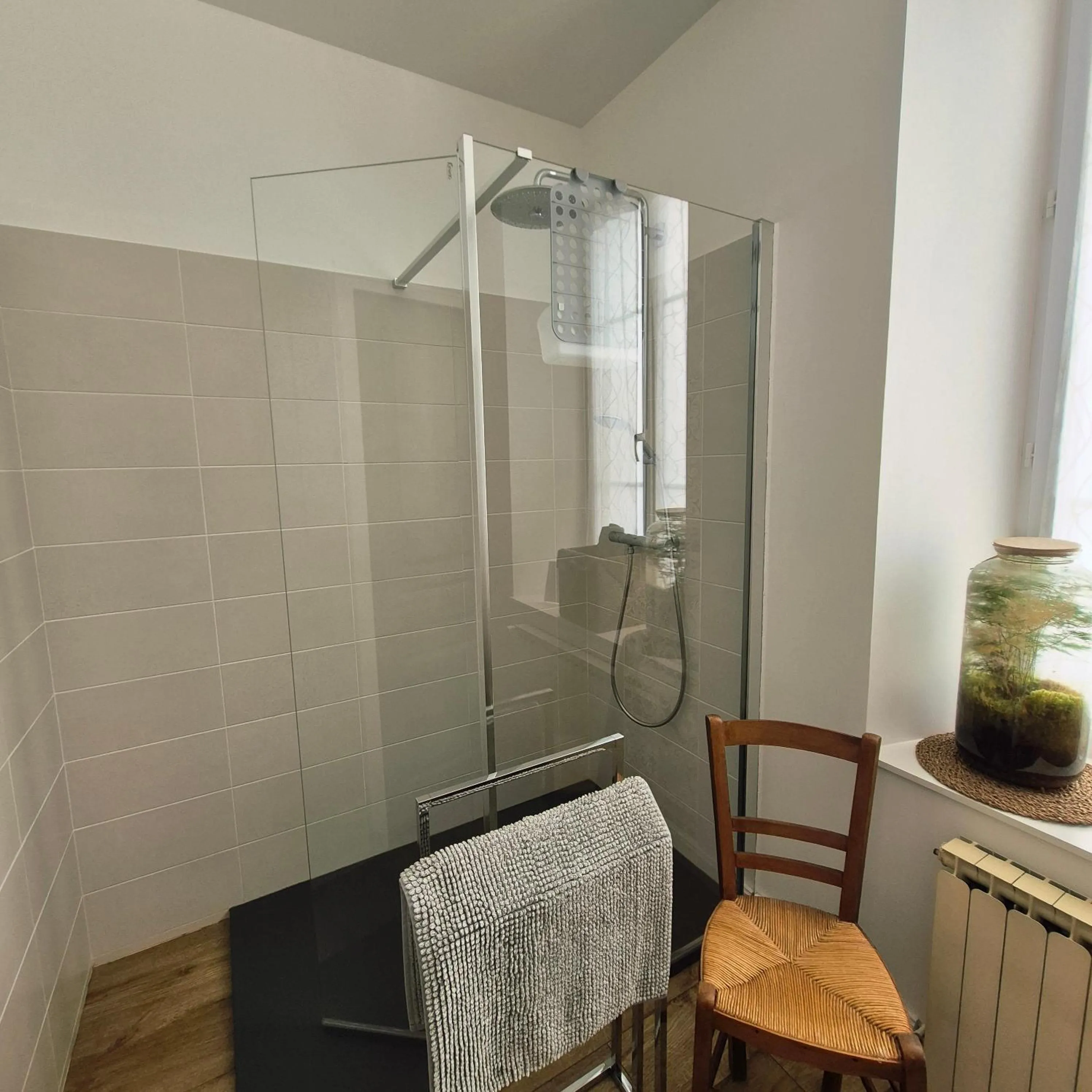 Shower in Maison d’hôtes KERGIQUEL