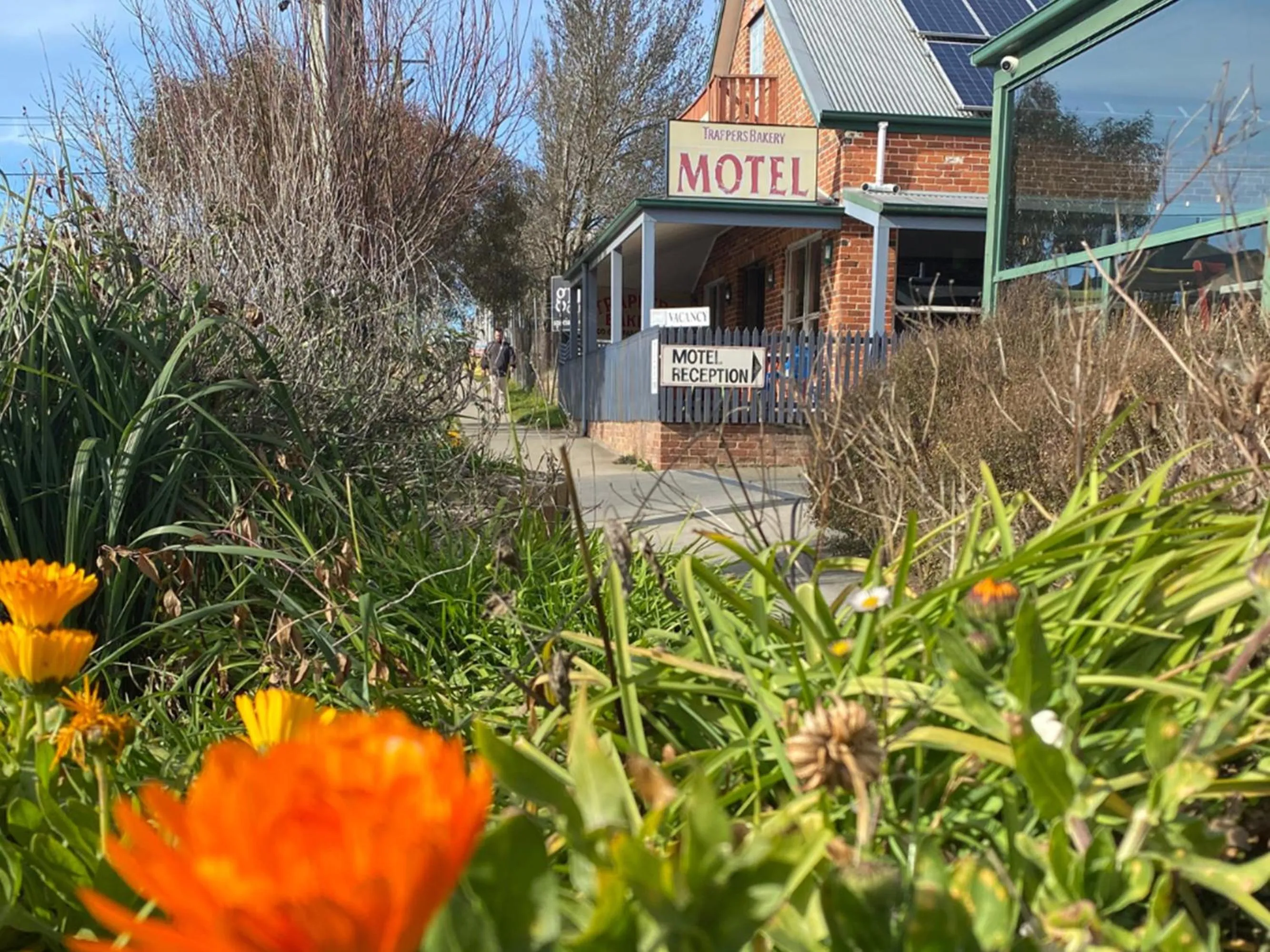 Property building in The Bakehouse Motel