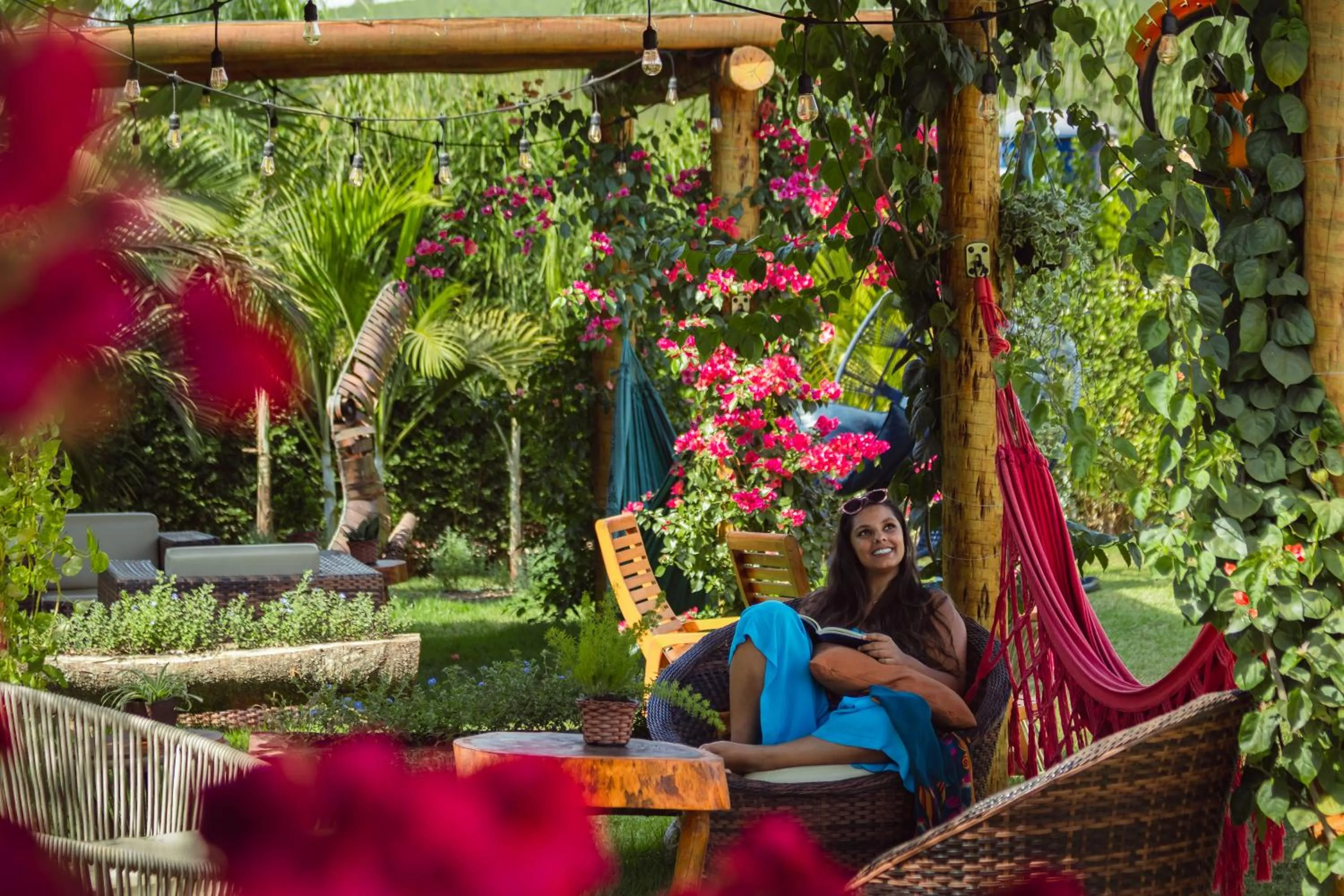 Garden in Pousada Viver Capitólio