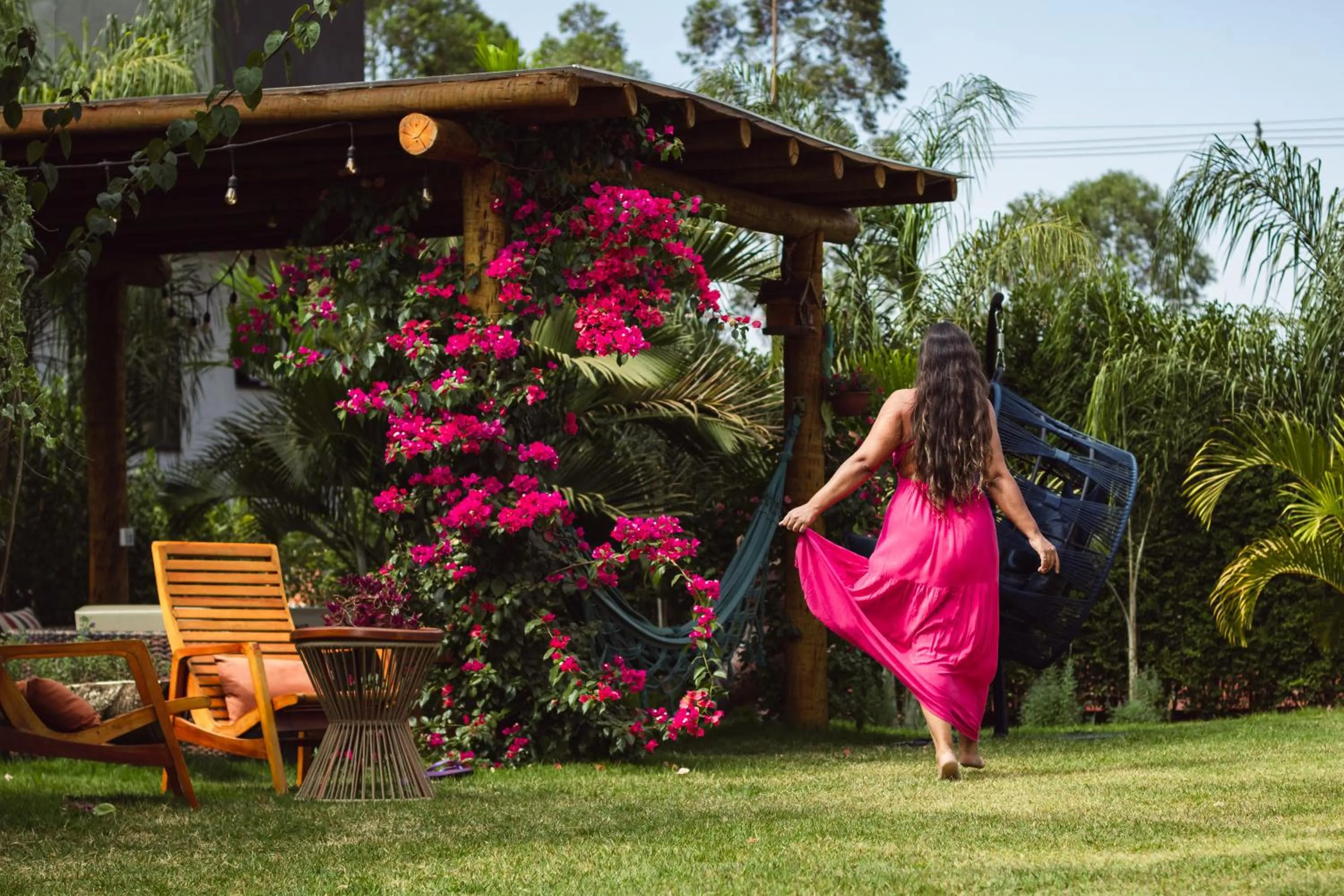 Garden in Pousada Viver Capitólio