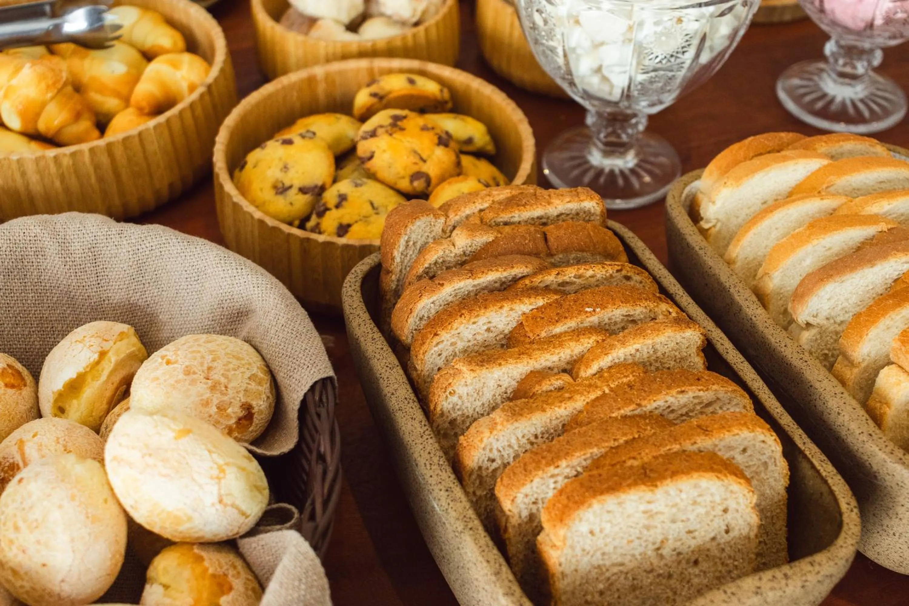 Breakfast in Pousada Viver Capitólio