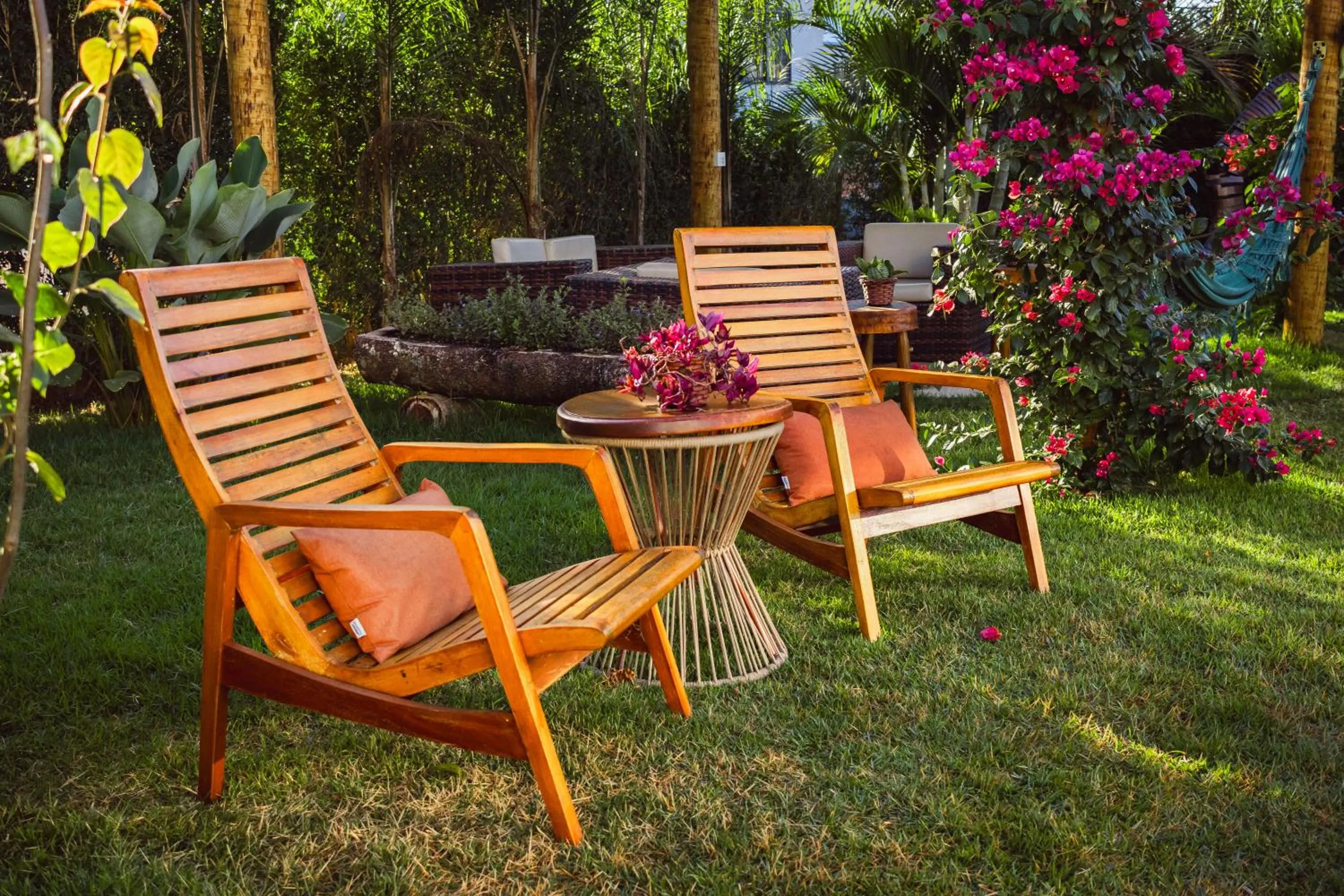 Garden in Pousada Viver Capitólio