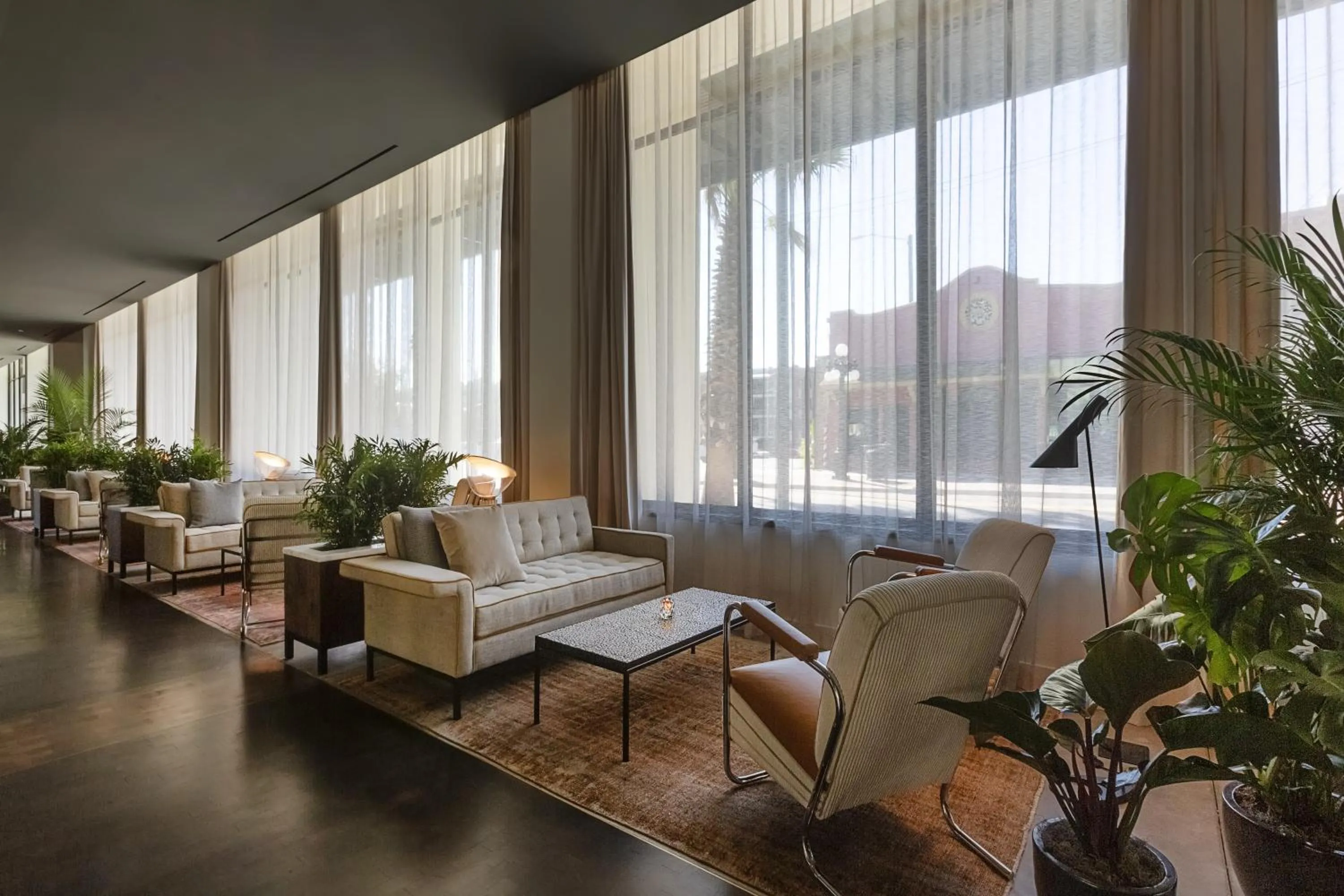 Seating area in Hotel Haya