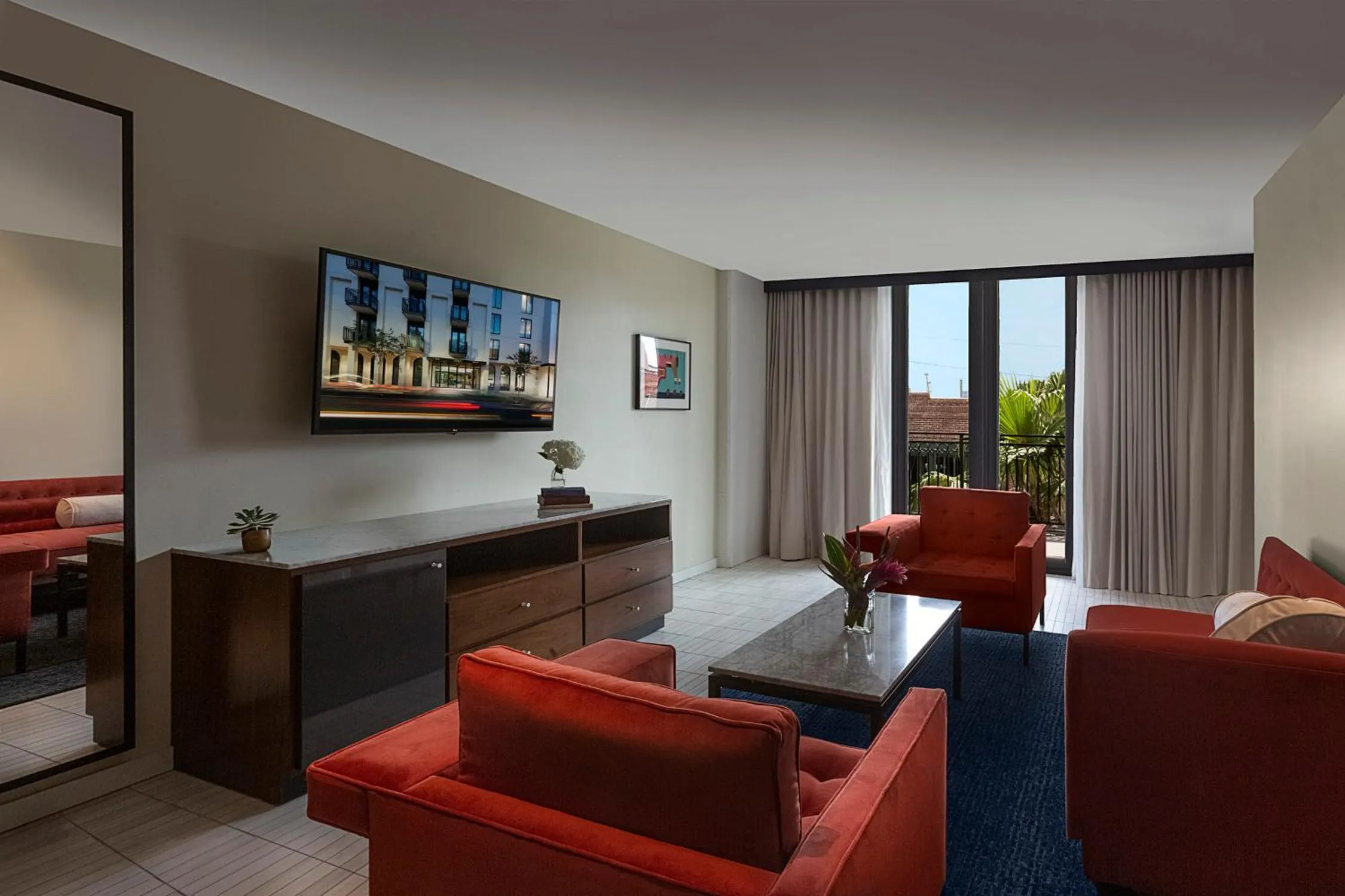 Living room in Hotel Haya