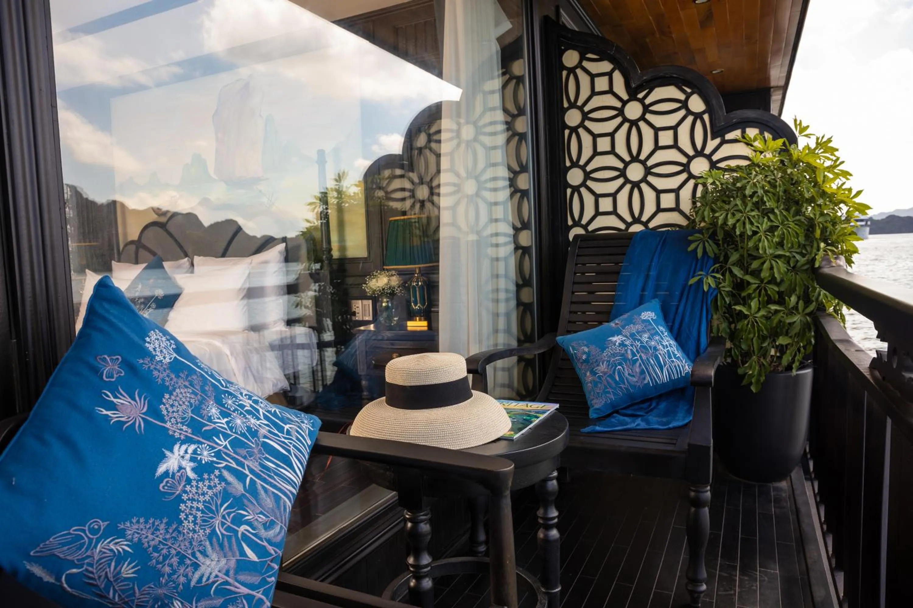 Balcony/Terrace in La Regina Grand Cruise