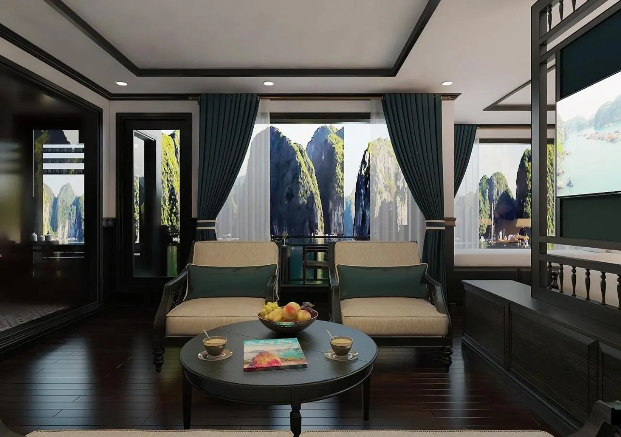 Living room in La Regina Grand Cruise