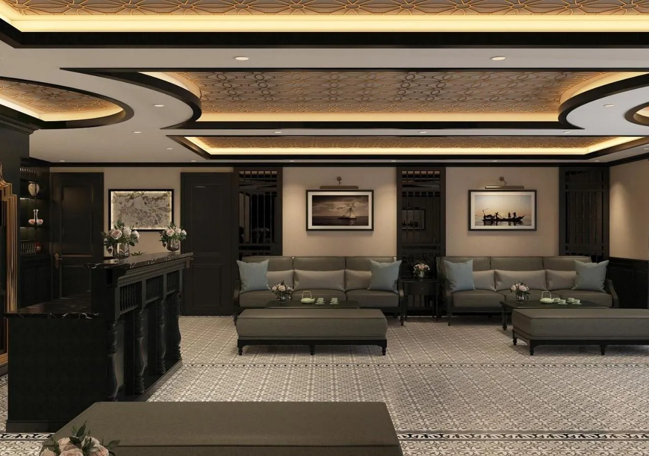 Seating area in La Regina Grand Cruise