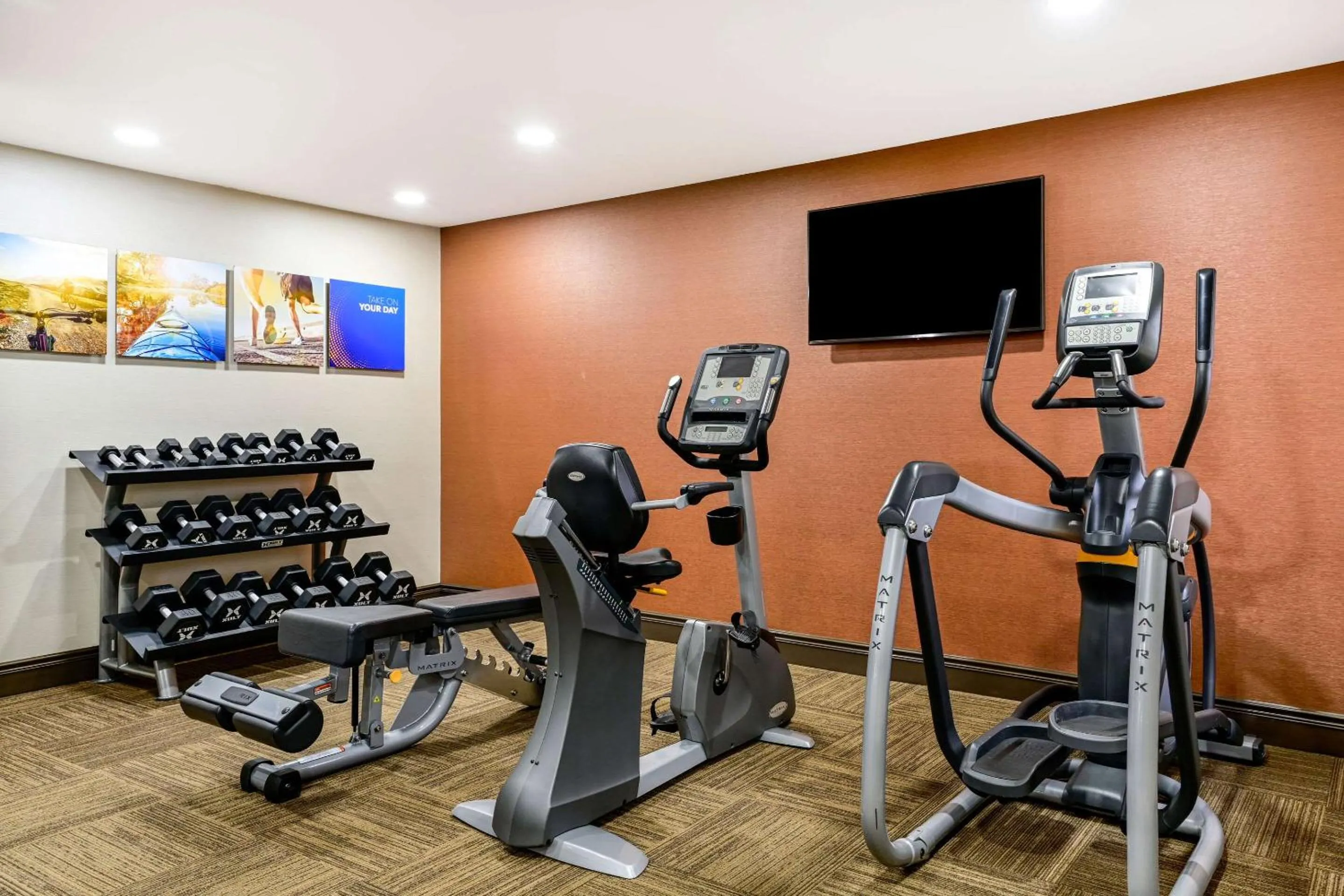 Fitness centre/facilities in Comfort Inn at Buffalo Bill Village Resort