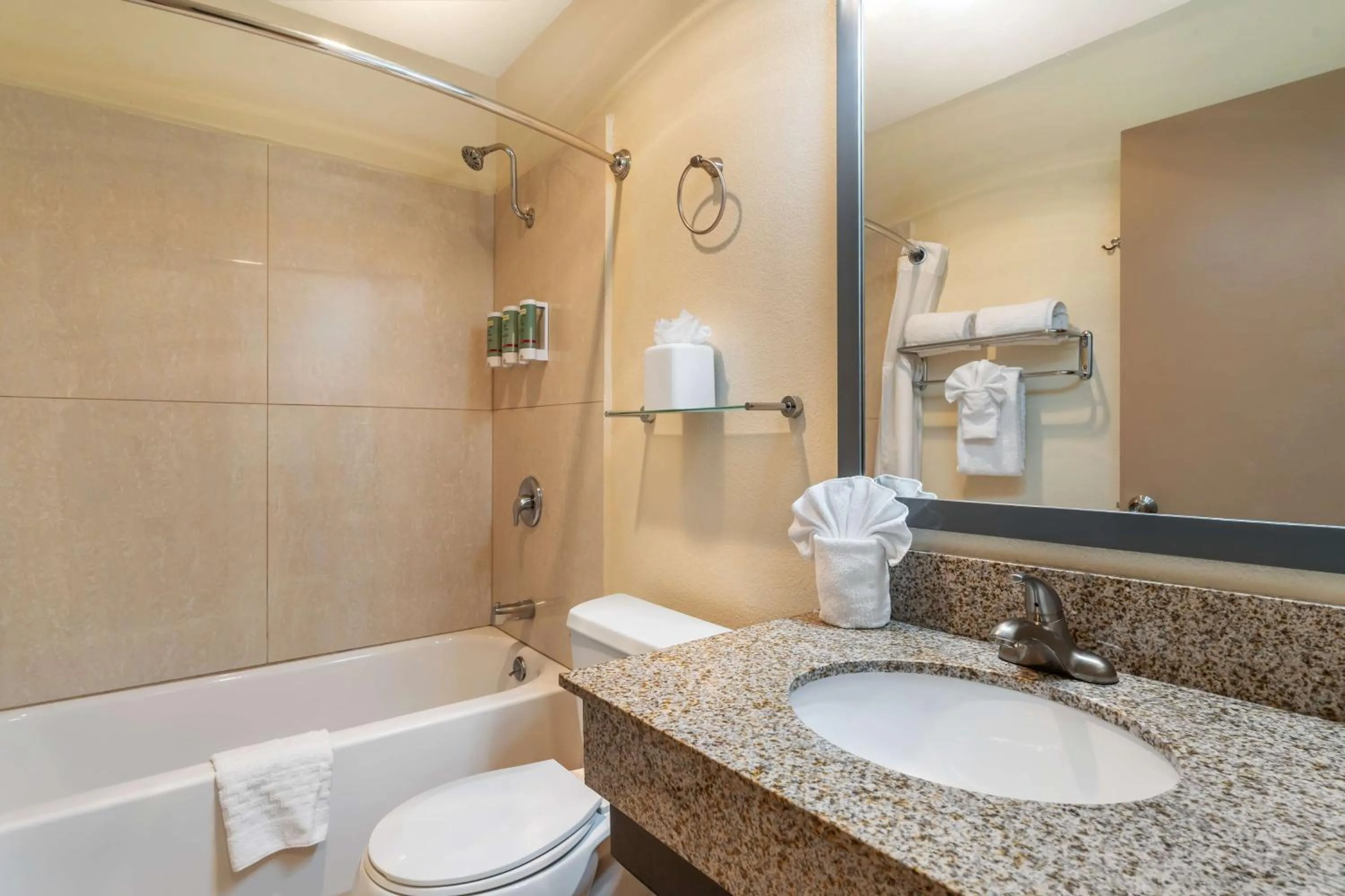 Bathroom in Best Western John Muir Inn